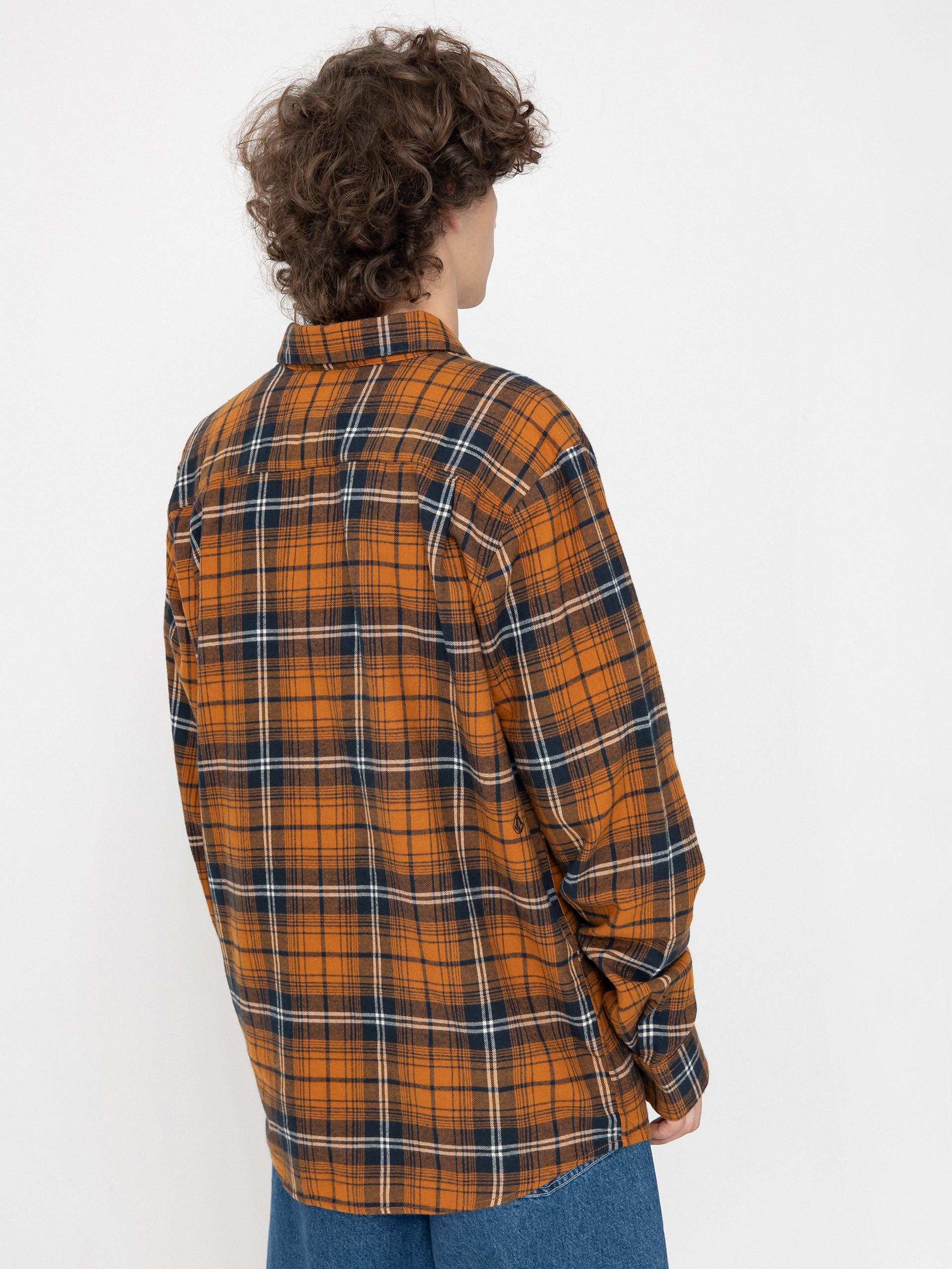 Koszula Volcom Caden Plaid Ls (chestnut brown)