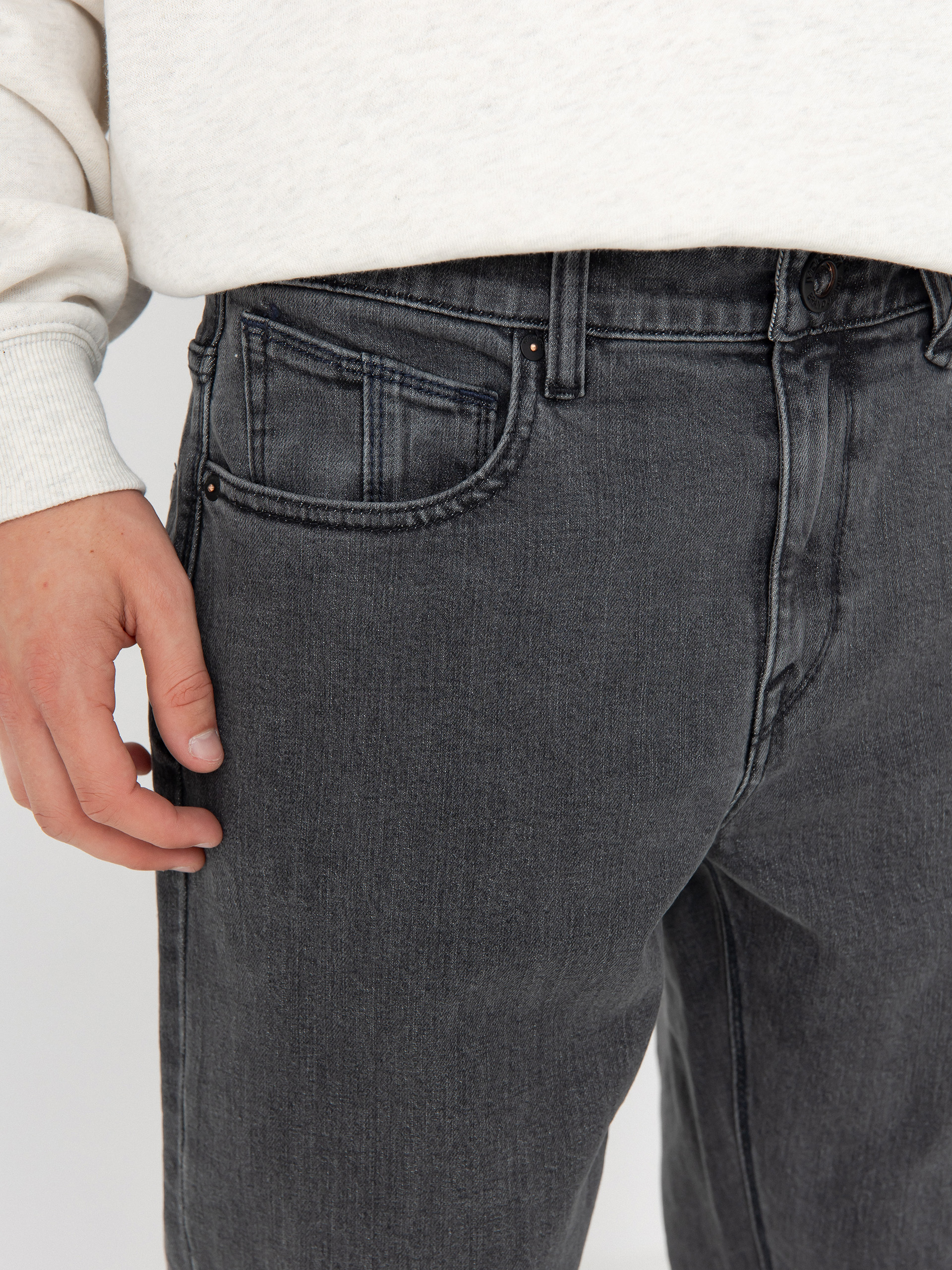 Spodnie Volcom Solver Denim (neutral grey)