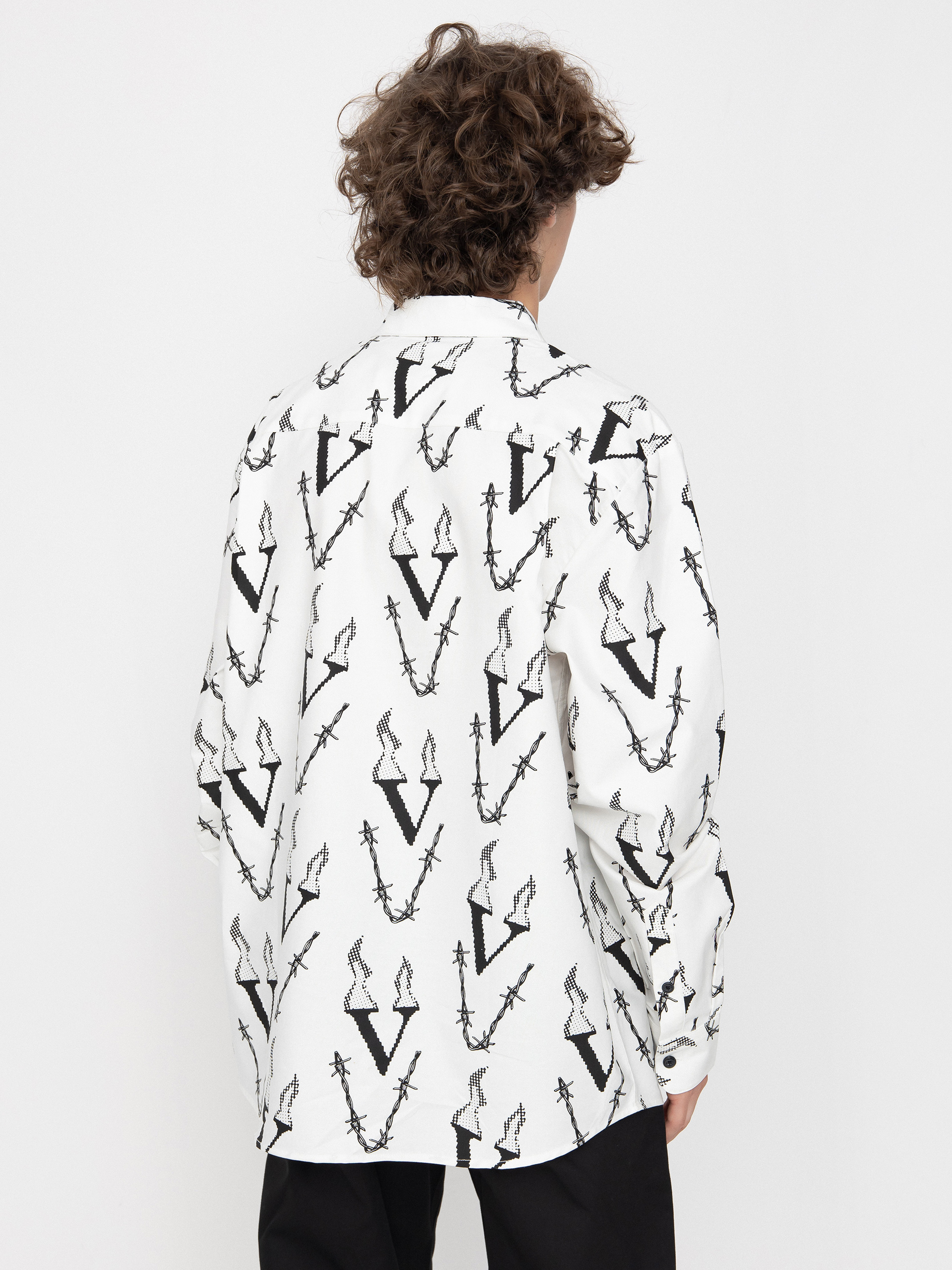 Koszula Volcom Fergadelic Woven Ls (white)
