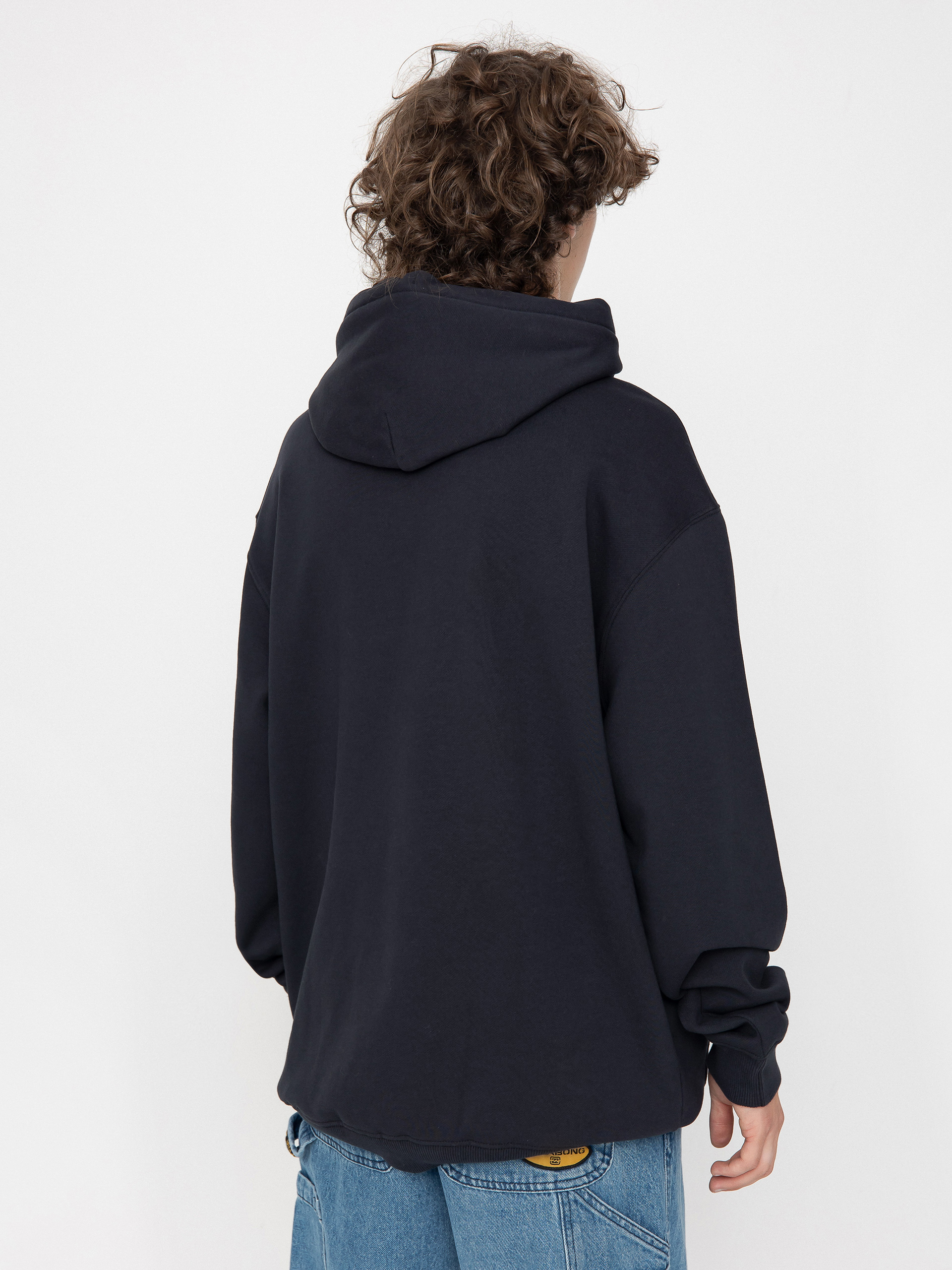 Bluza z kapturem Quiksilver Dna Impaired Logo HD (black)