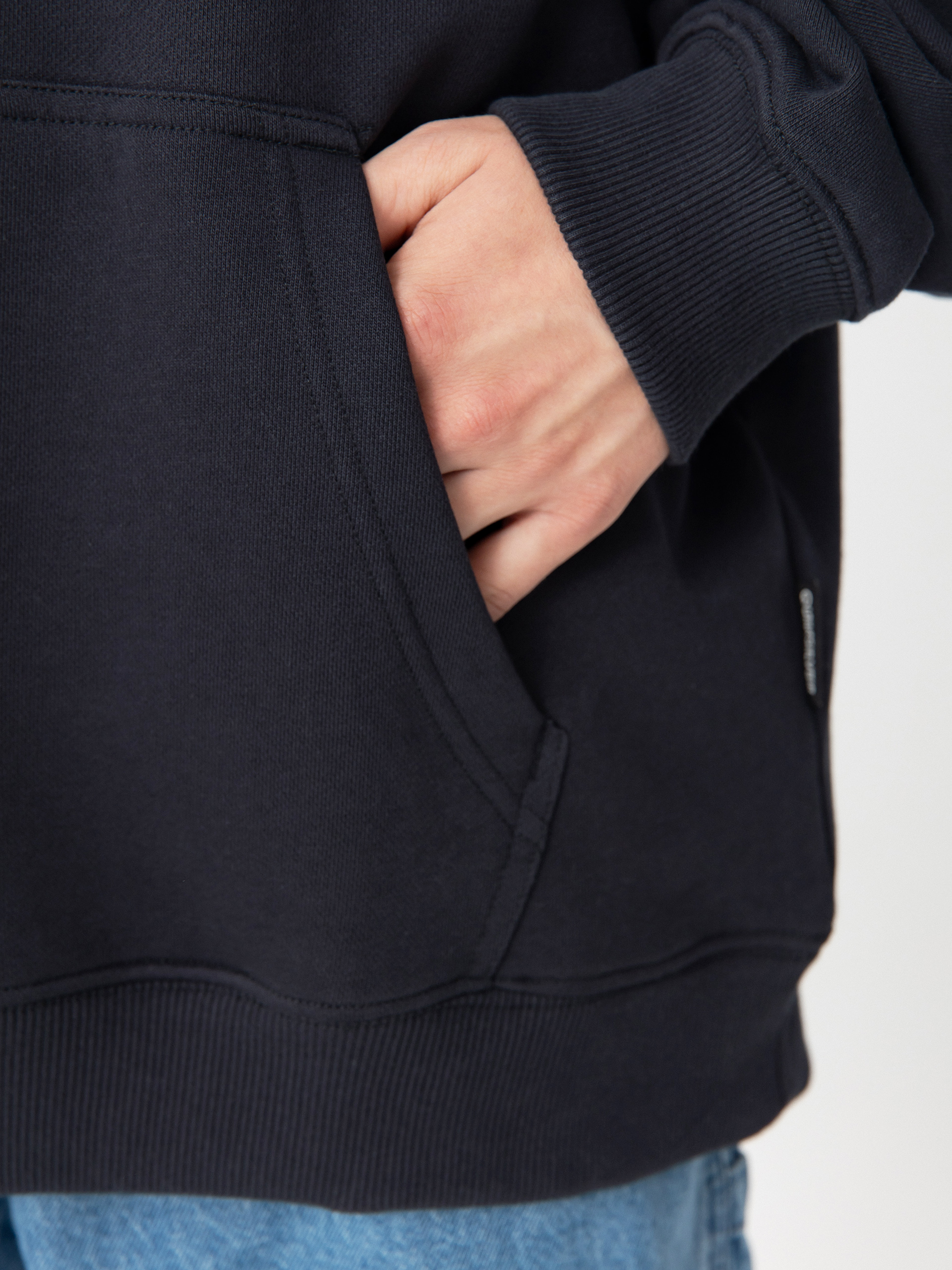 Bluza z kapturem Quiksilver Dna Impaired Logo HD (black)