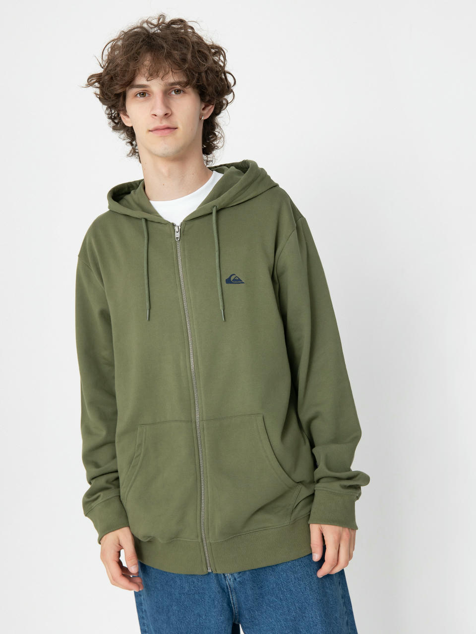 Bluza z kapturem Quiksilver Basic ZHD (four leaf clover)