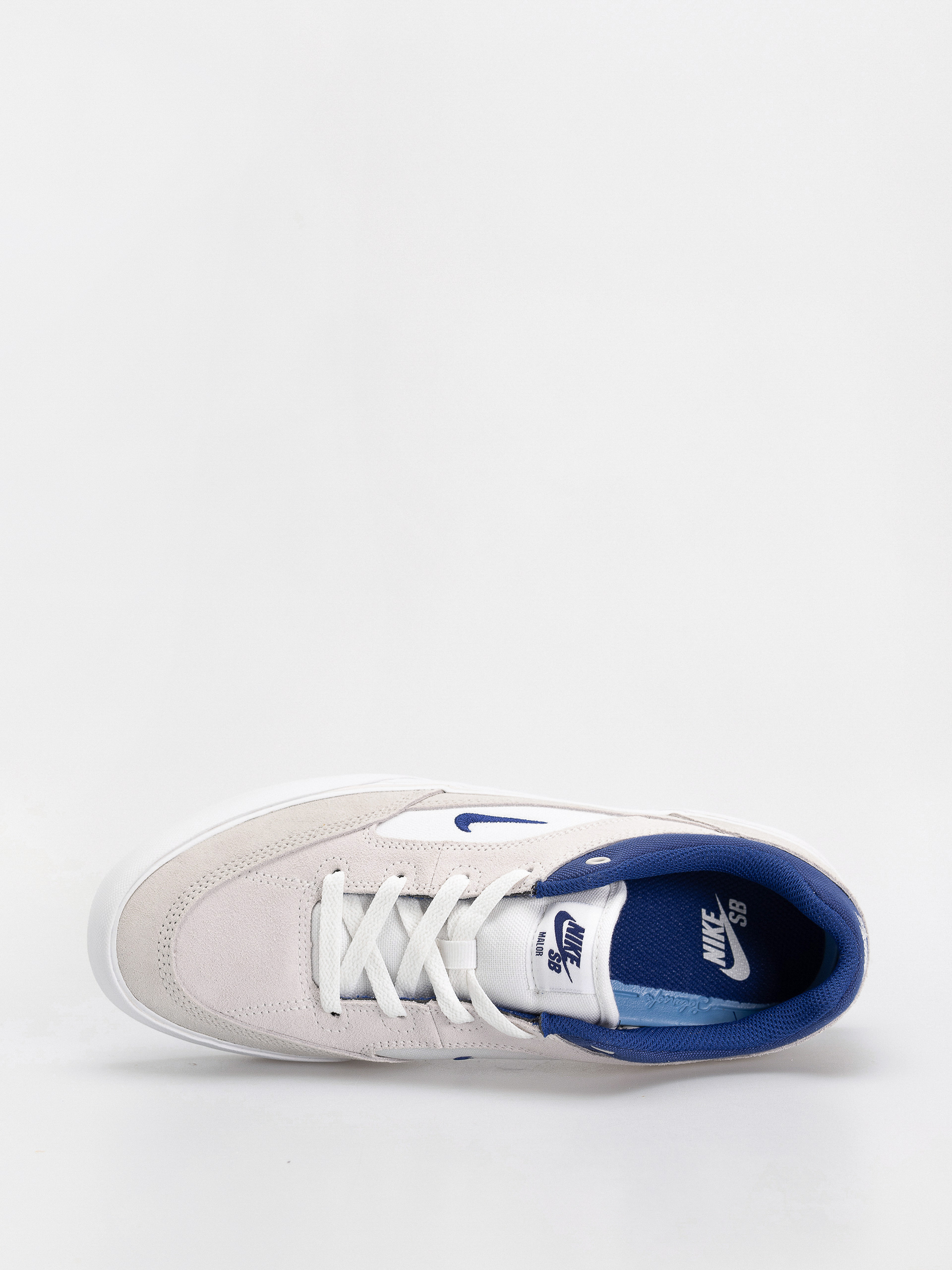 Buty Nike SB Malor (white/deep royal blue platinum tint)