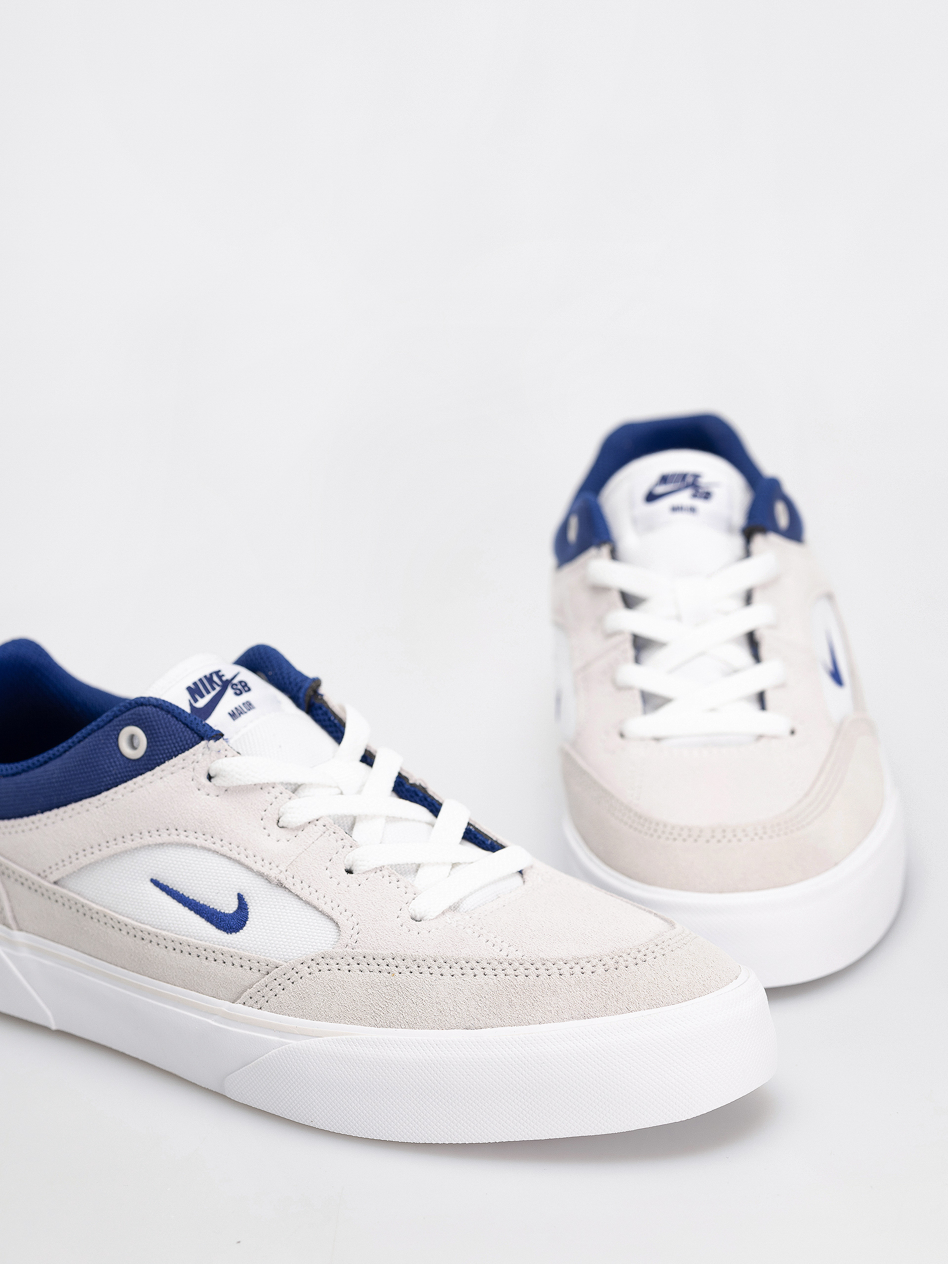 Buty Nike SB Malor (white/deep royal blue platinum tint)