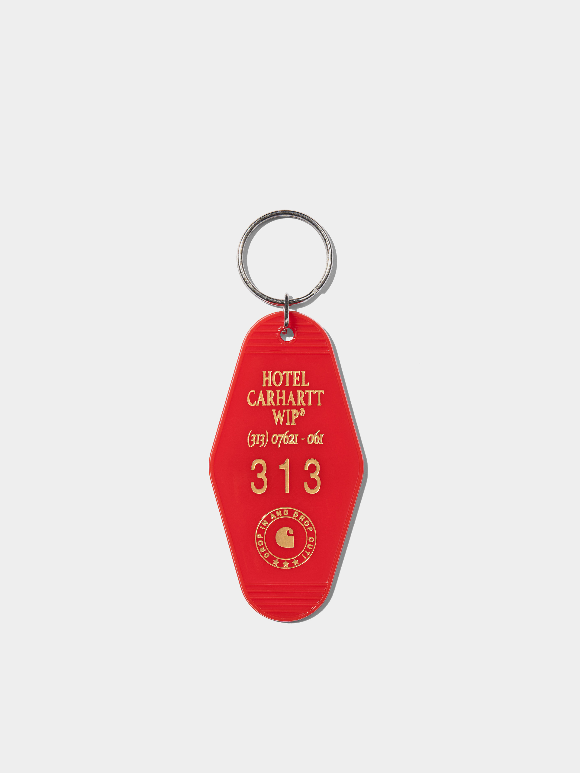 Breloczek Carhartt WIP Hotel Keys (scarlet/winter spice)