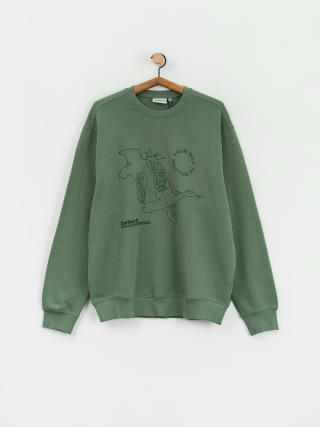 Bluza Carhartt WIP Flying Ducks (duck green)