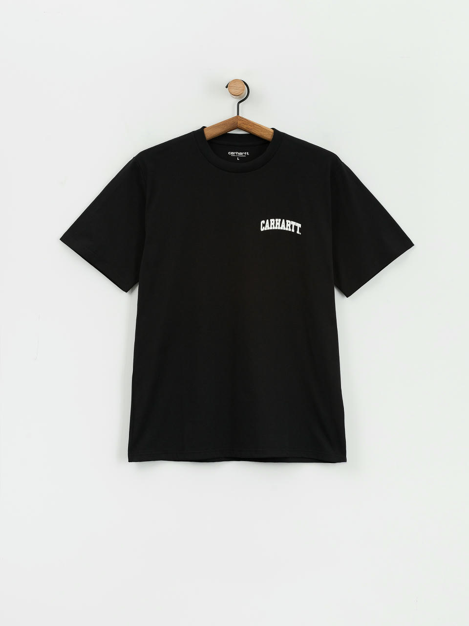 T-shirt Carhartt WIP University Script (black/white)