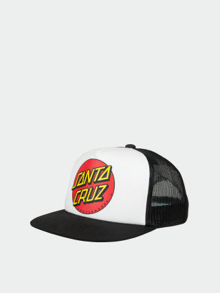 Czapka z daszkiem Santa Cruz Classic Dot Snapback (white/black/red)