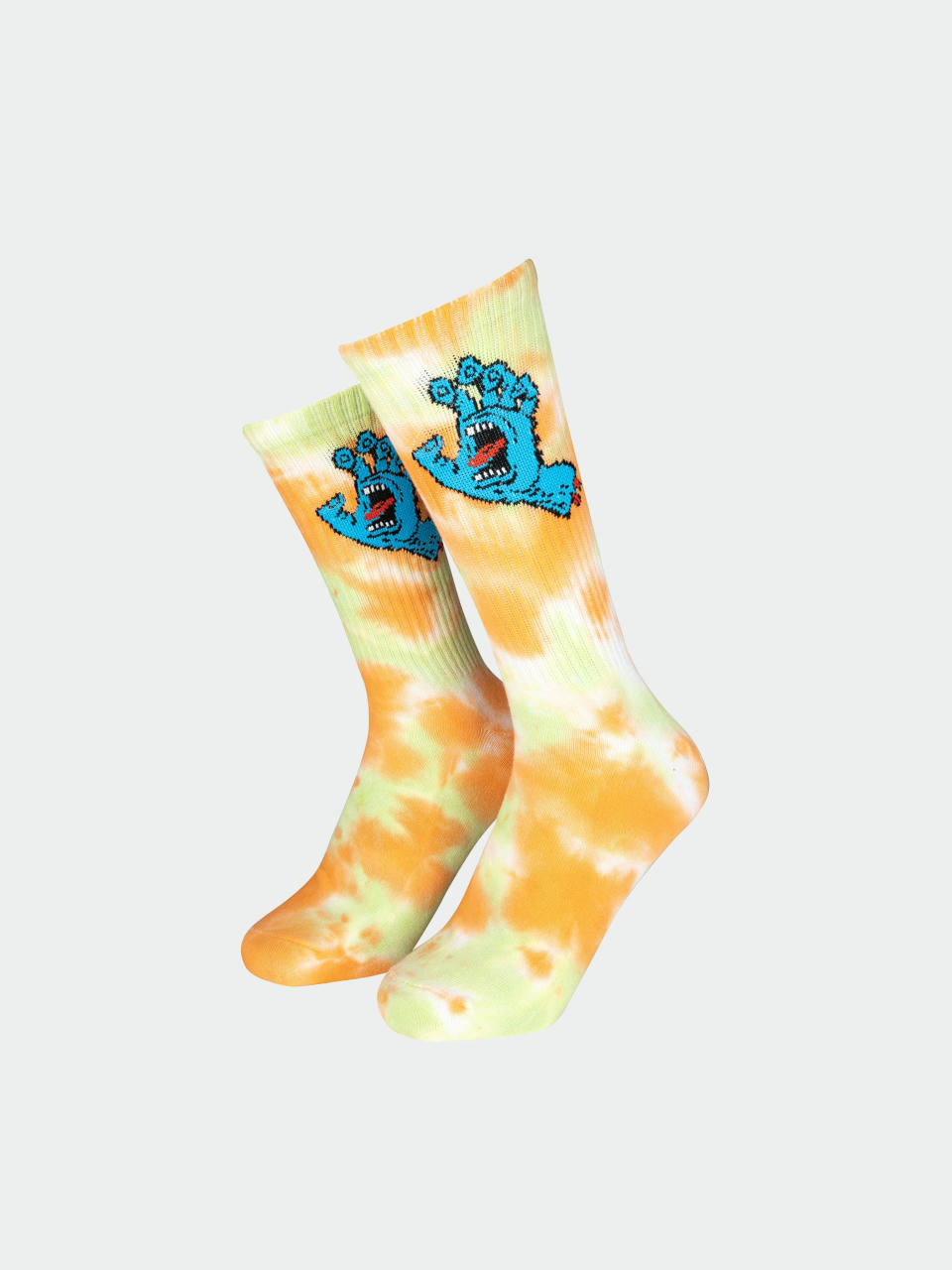 Skarpetki Santa Cruz Screaming Hand Tie Dye (washed apricot tie dye)