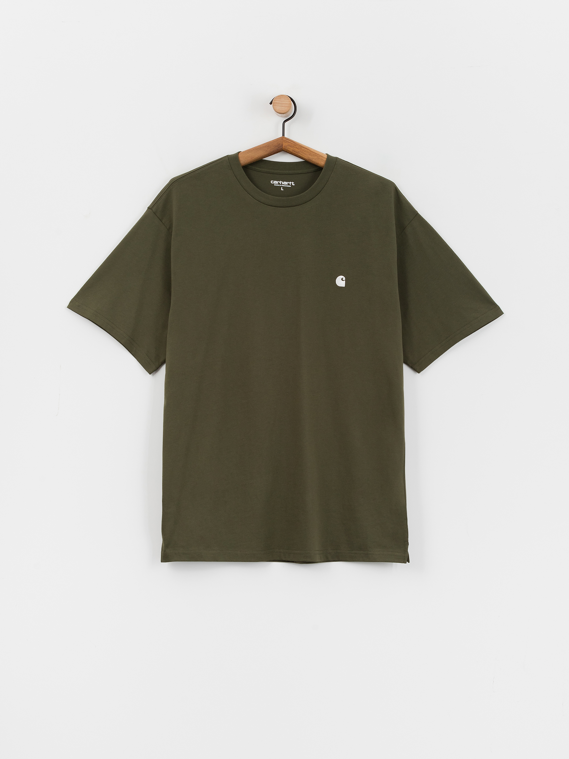 T-shirt Carhartt WIP Madison (office green/white)