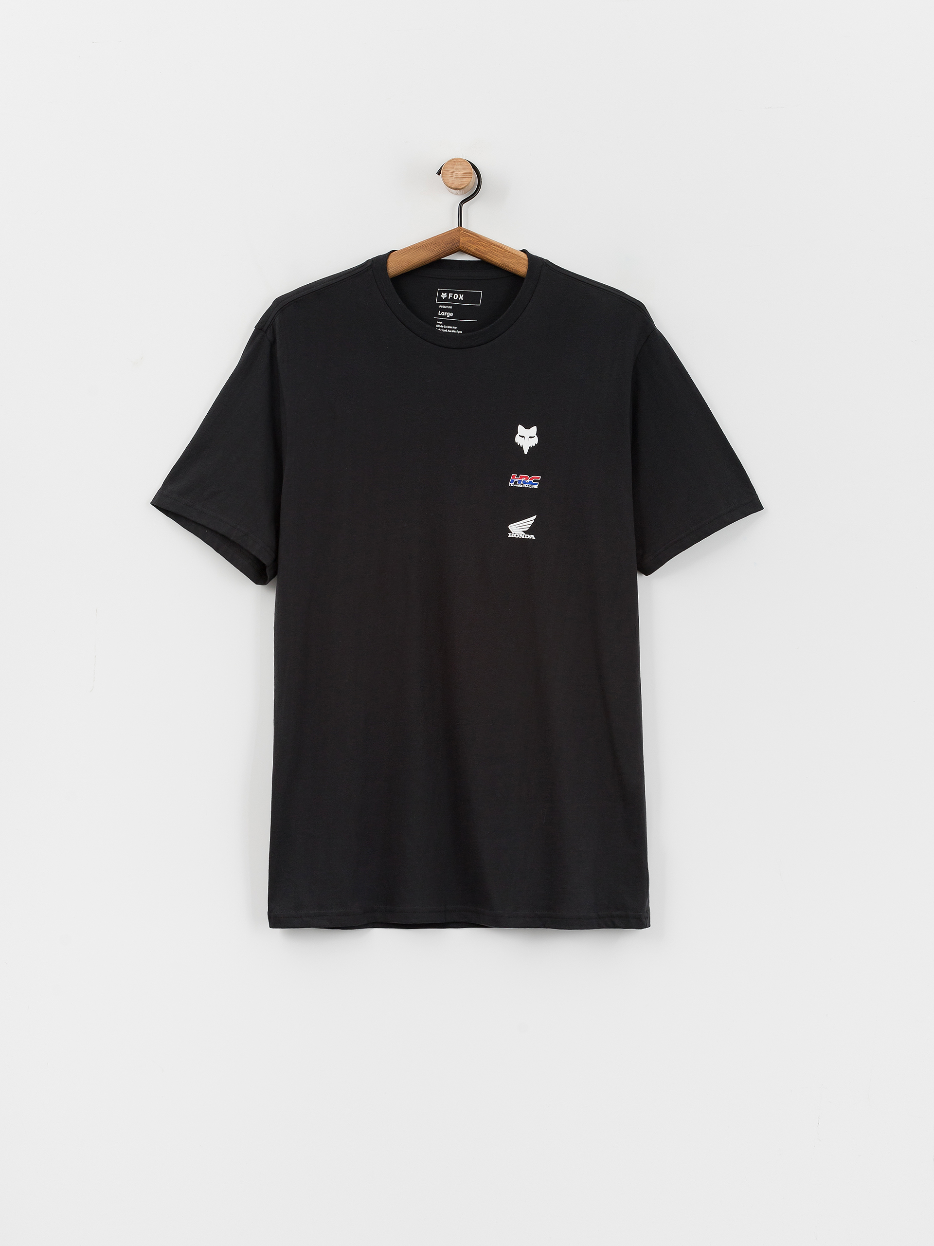 T-shirt Fox X Honda Ii (black)