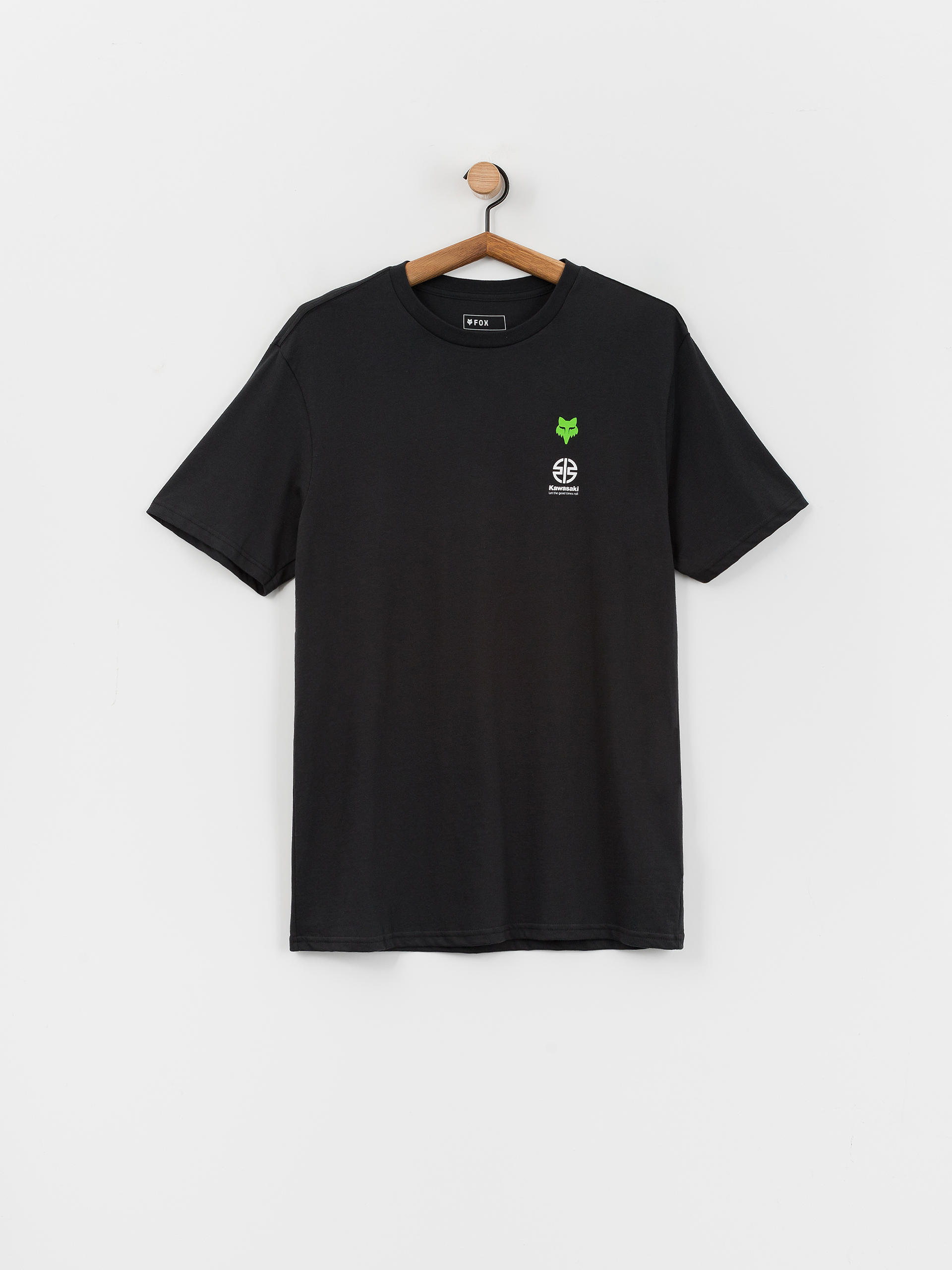 T-shirt Fox X Kawasaki Ii (black)