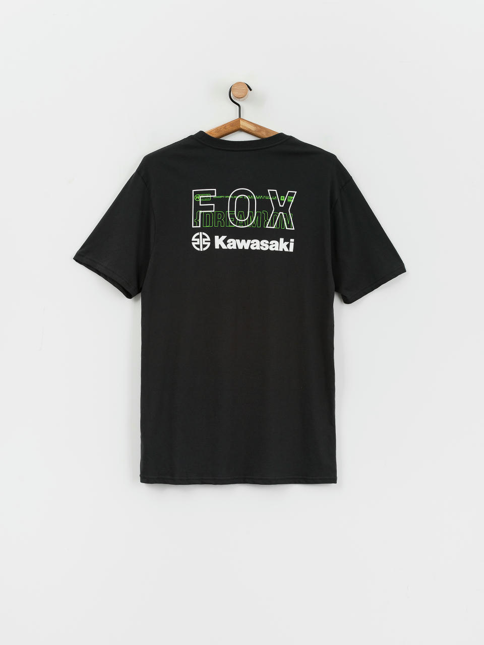 T-shirt Fox X Kawasaki Ii (black)