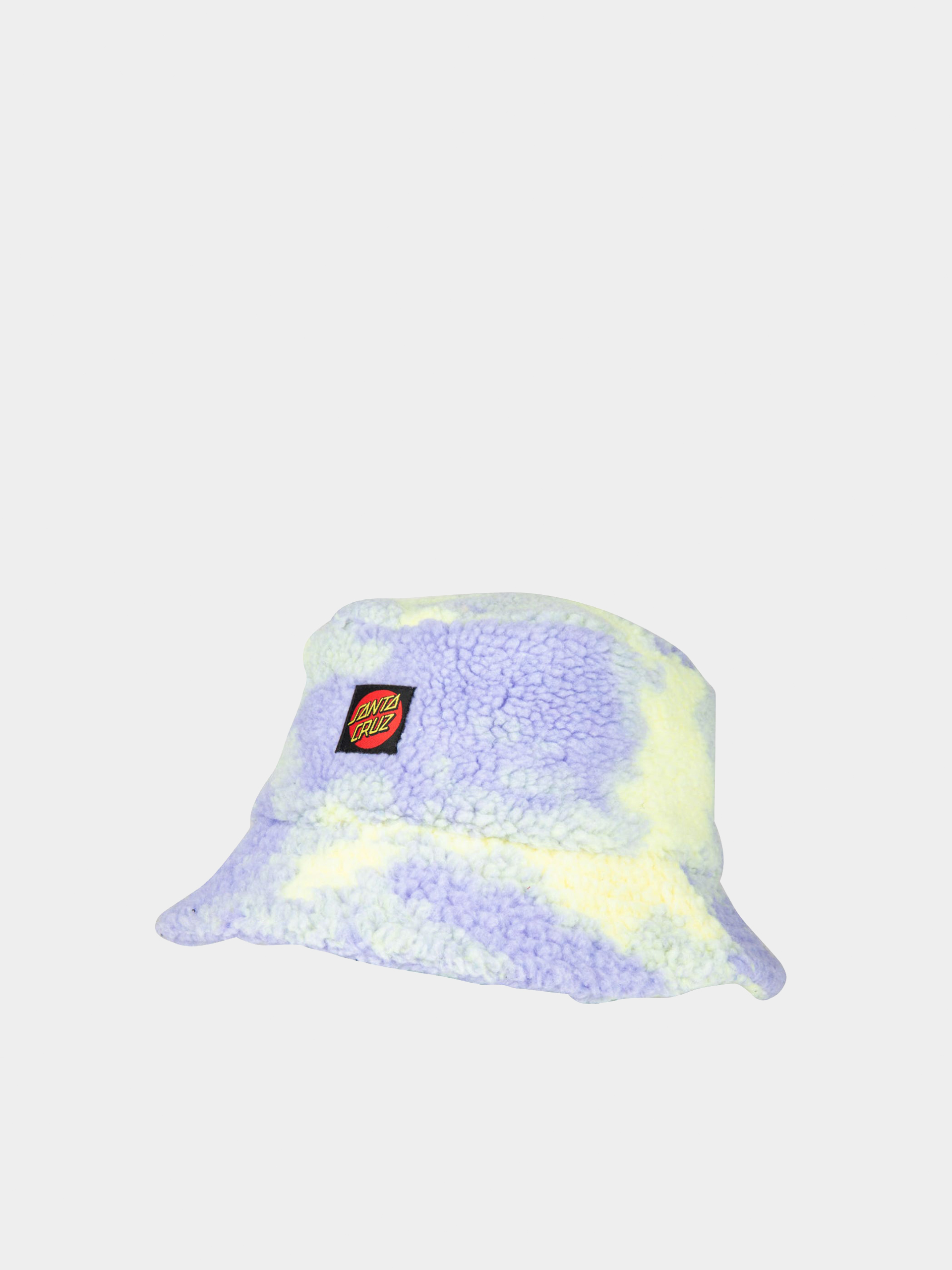 Kapelusz Santa Cruz Classic Dot Sherpa Bucket Hat Wmn (purple/yellow tie dye)