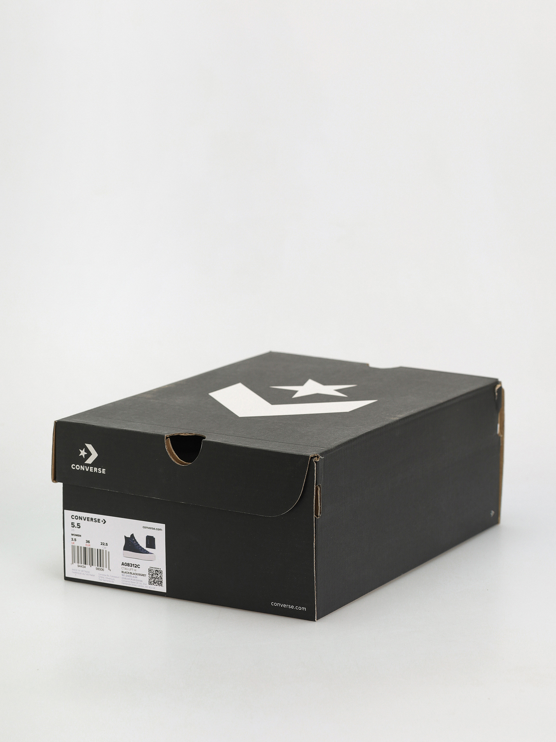 Trampki Converse Chuck Taylor All Star Lift Hi Wmn (black/black/egret)