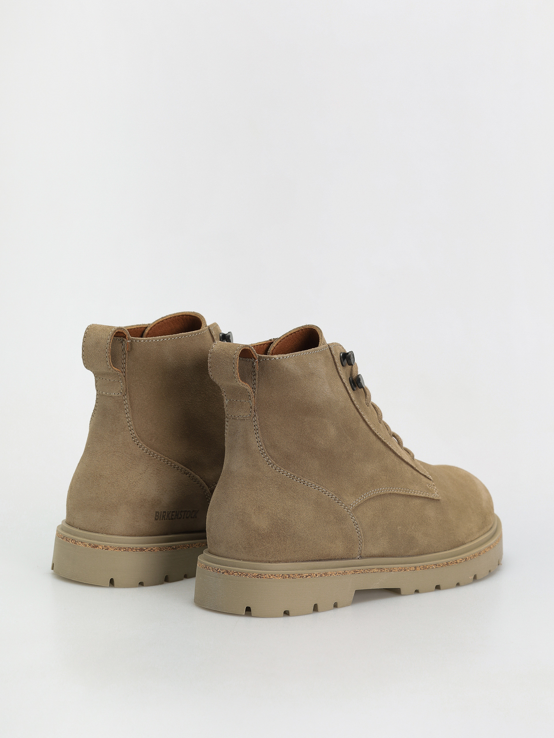 Buty Birkenstock Highwood Lace Mid Suede Leather Regular (taupe)