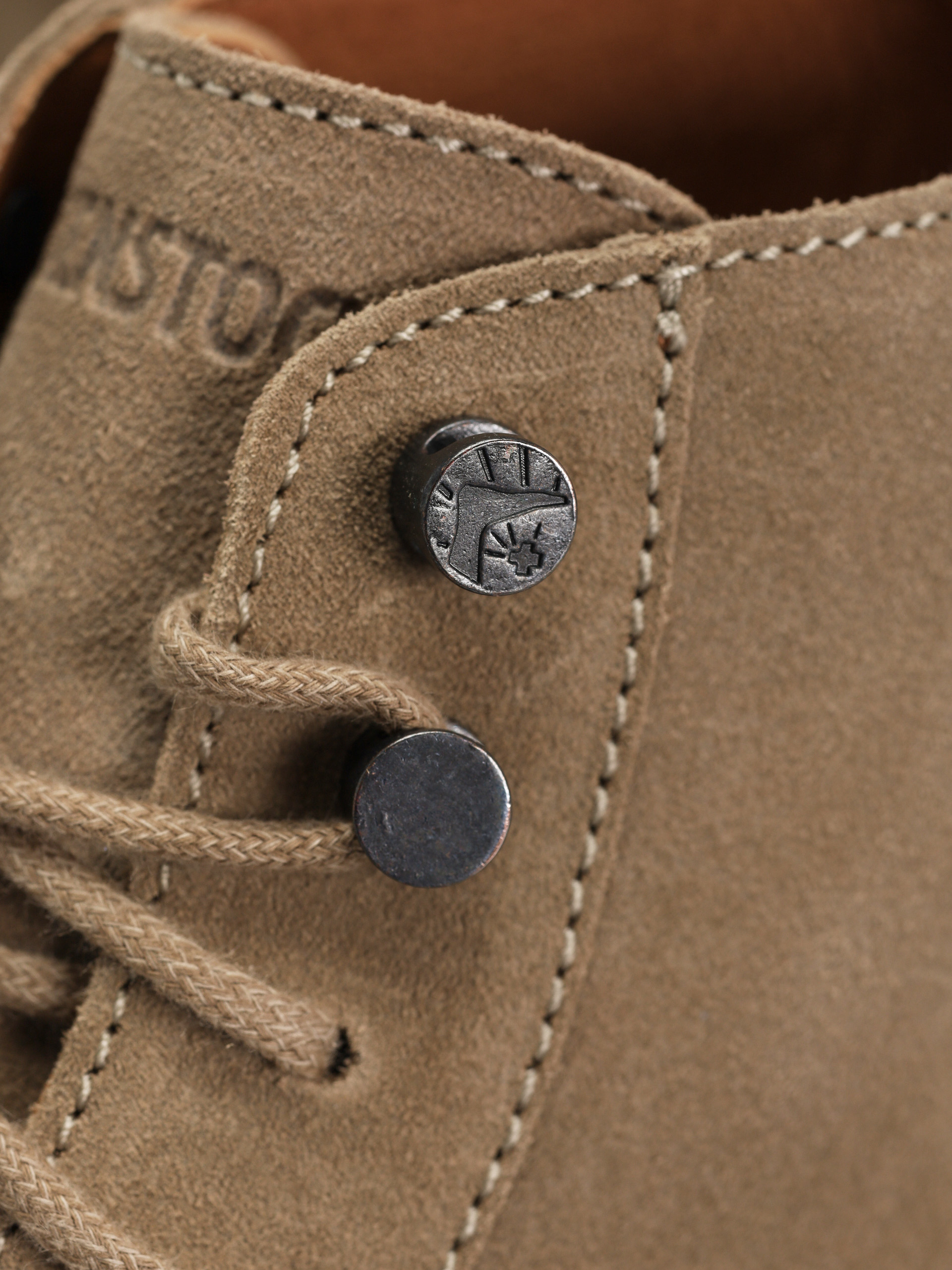 Buty Birkenstock Highwood Lace Mid Suede Leather Regular (taupe)