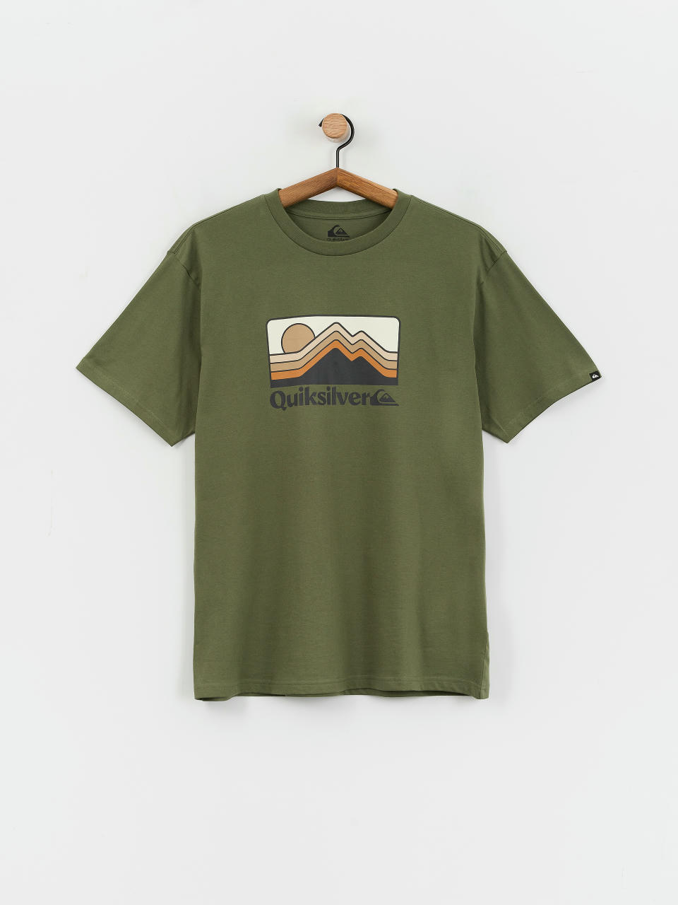 T-shirt Quiksilver Qs Gradient Mountains (four leaf clover)