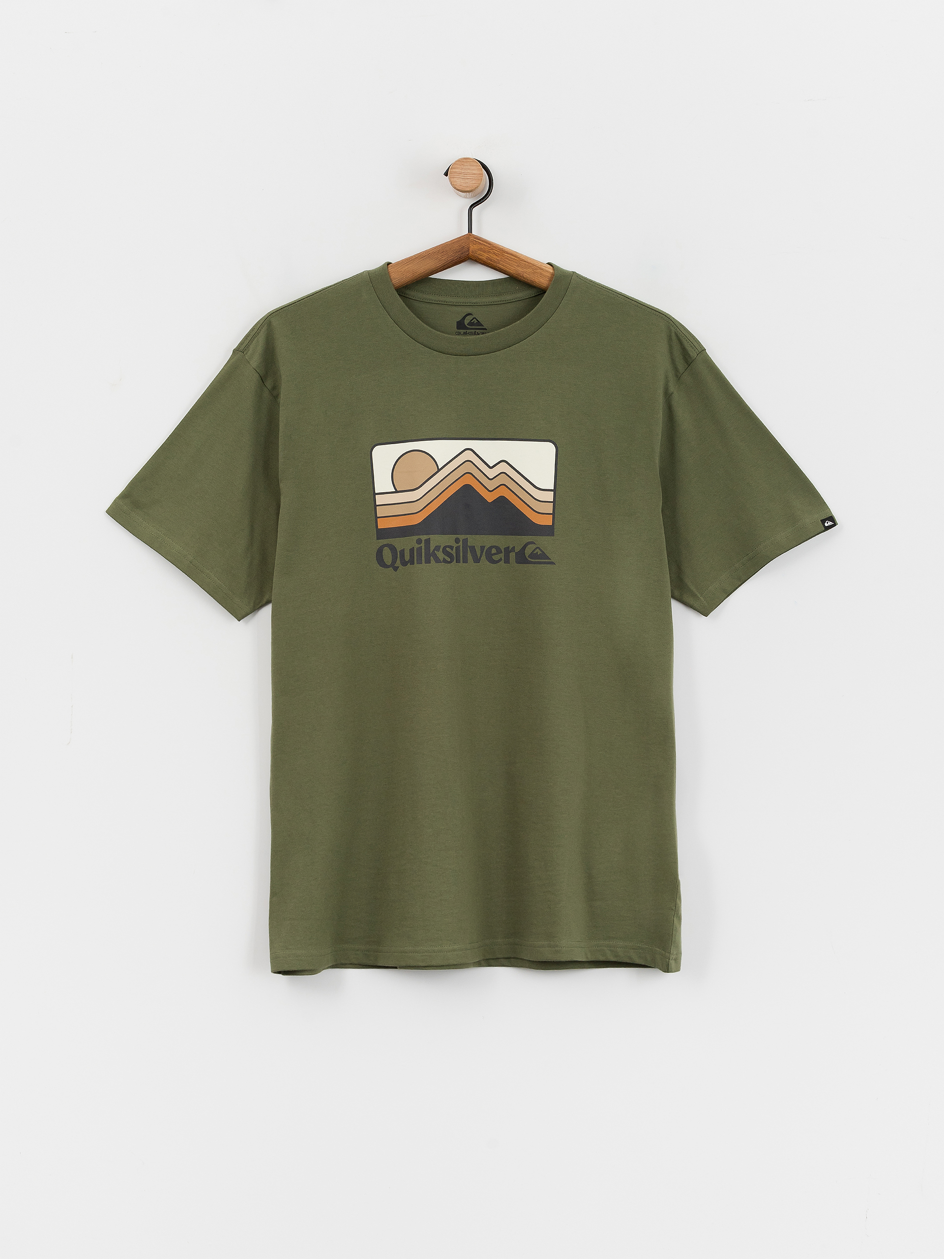 T-shirt Quiksilver Qs Gradient Mountains (four leaf clover)