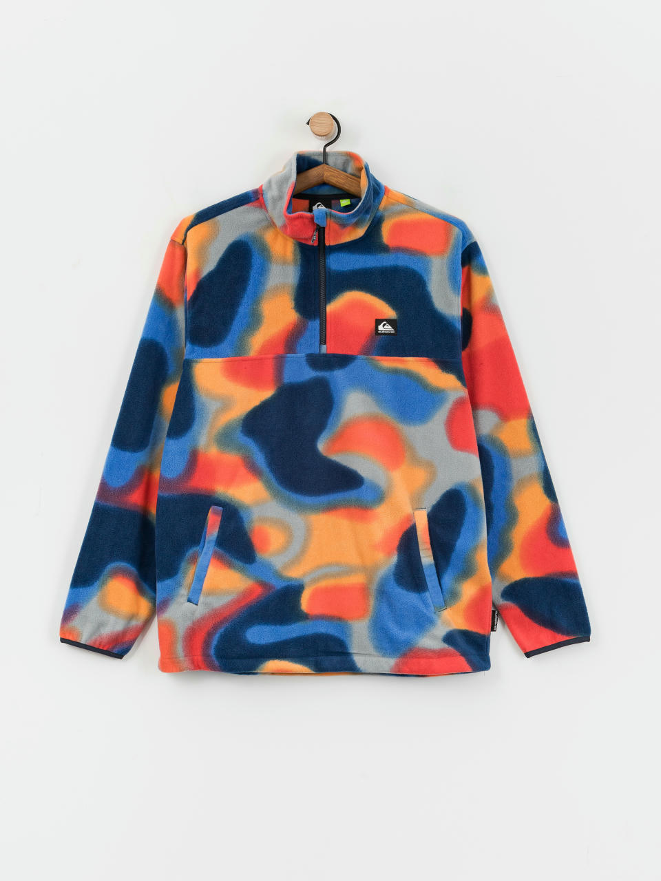 Męski Polar Quiksilver Surf Days 1/2 Zip (surf days spray camo)