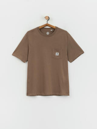 T-shirt Element Basic Pocket Label (walnut)