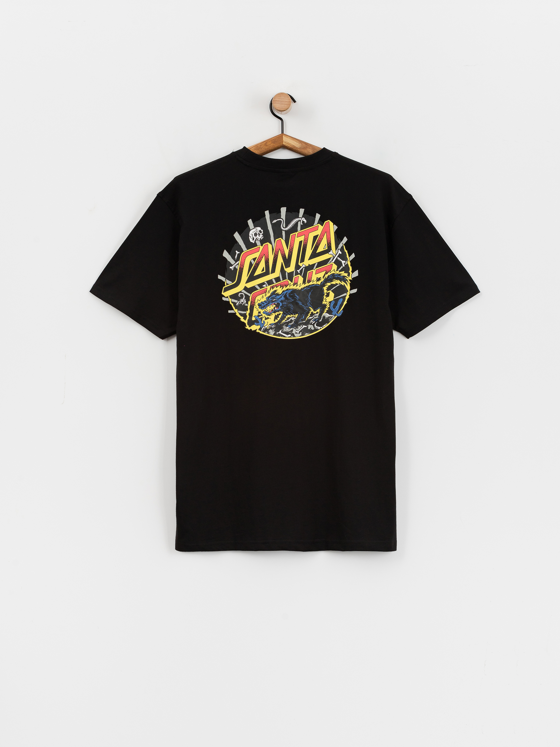 T-shirt Santa Cruz Kendall Wolf Dot (black)