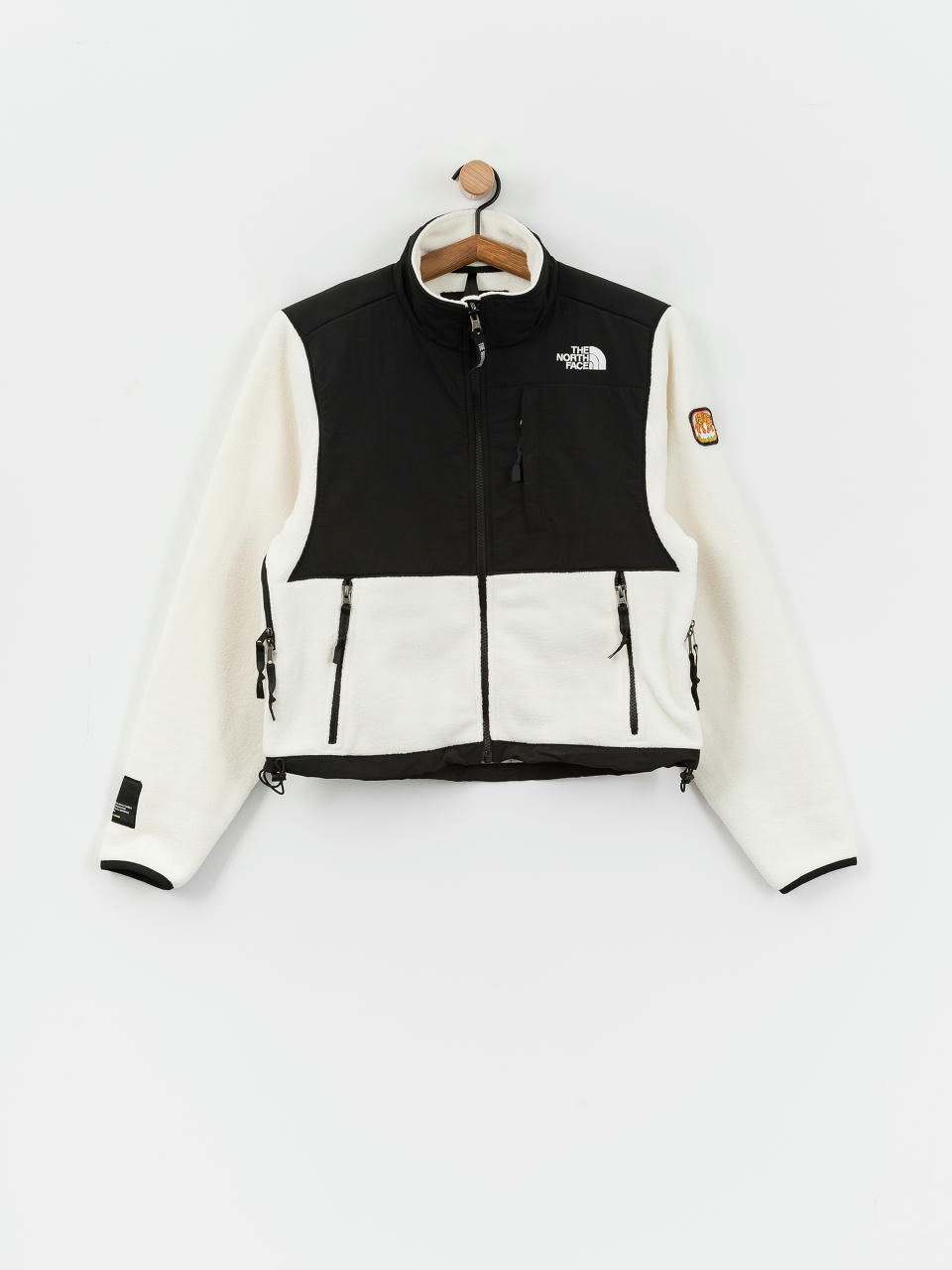 Kurtka The North Face Retro Denali Wmn (white dune/tnf black tn)