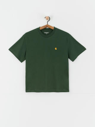 T-shirt Carhartt WIP Chase Wmn (sycamore tree/gold)