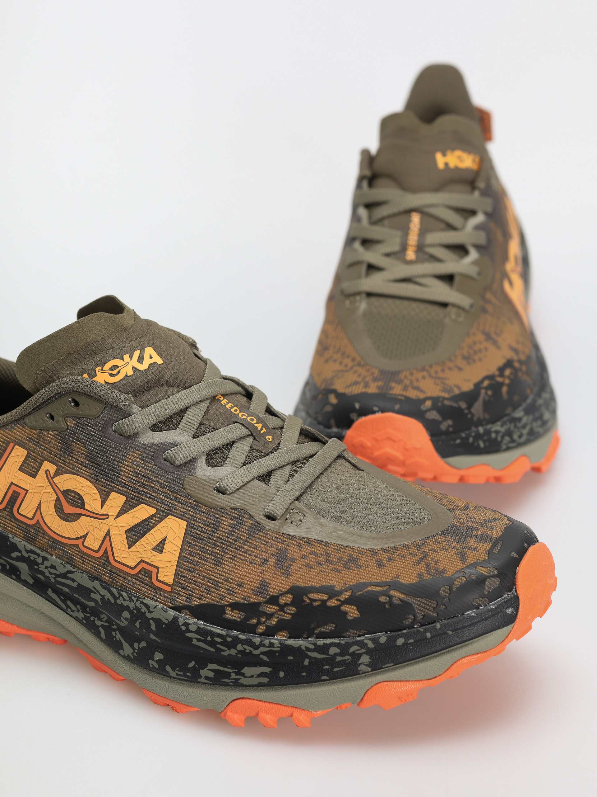 Buty Hoka Speedgoat 6 (antique olive/squash)