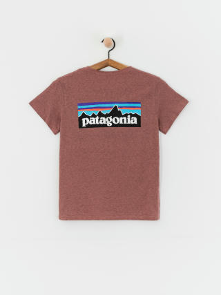 T-shirt Patagonia P-6 Logo Responsibili Wmn (dulse mauve)