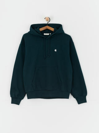 Bluza z kapturem Carhartt WIP Casey HD Wmn (duck blue/silver)