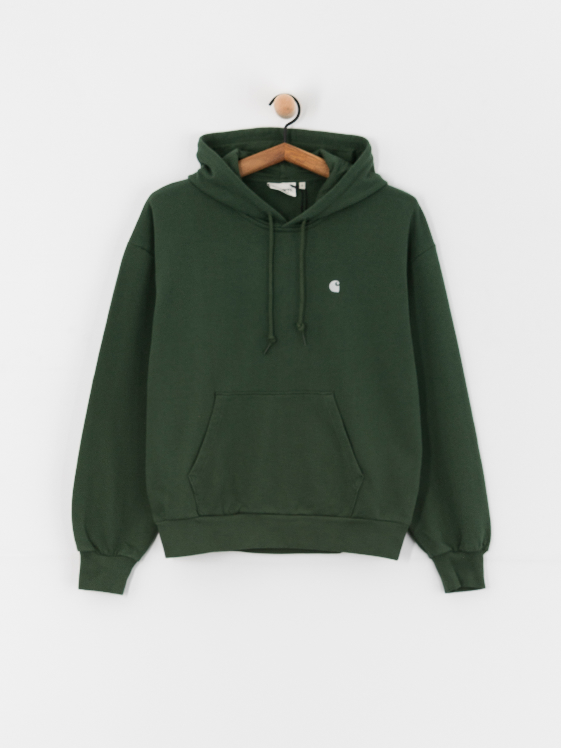 Bluza z kapturem Carhartt WIP Casey HD Wmn (sycamore tree/silver)