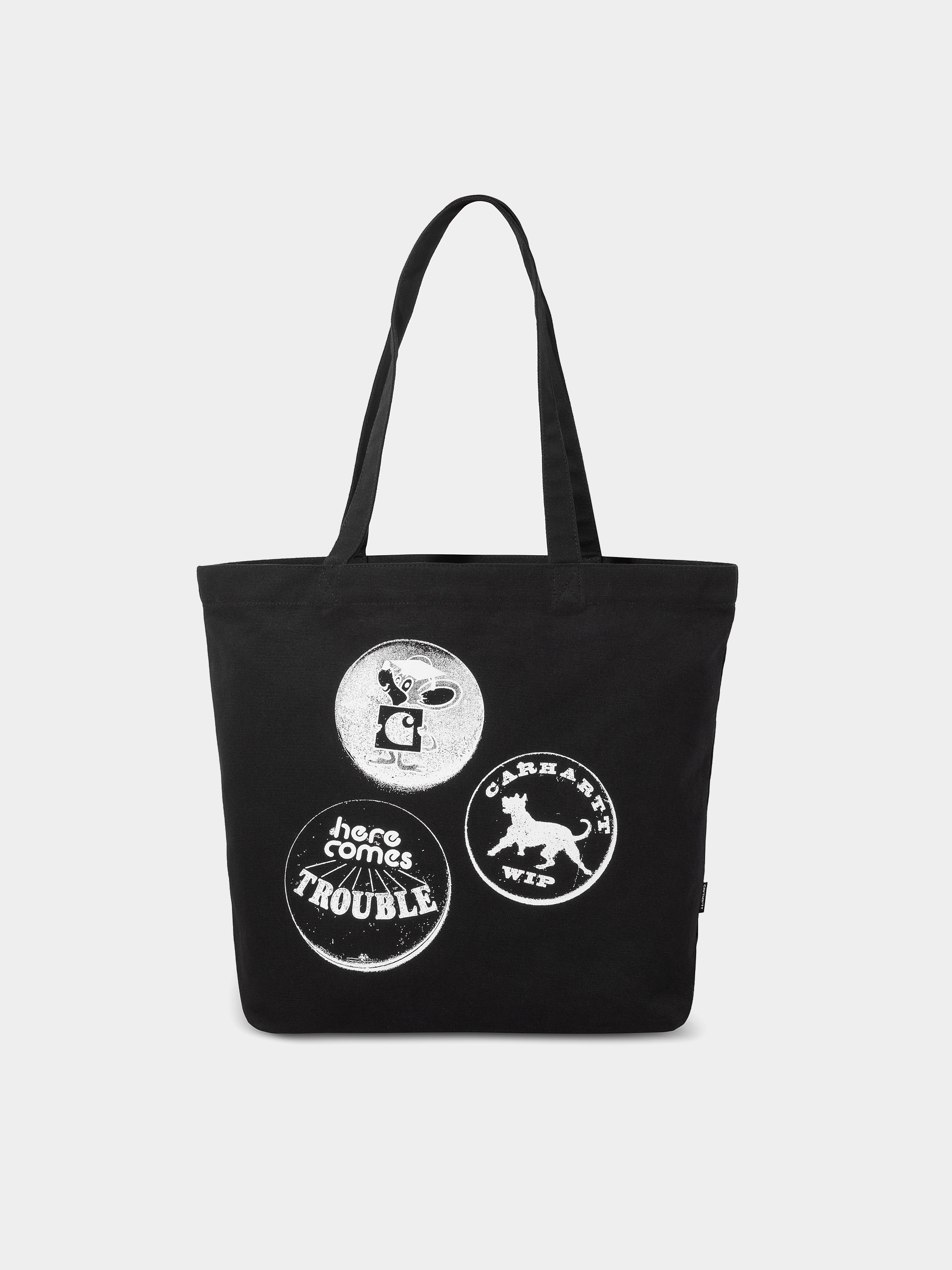 Torba Carhartt WIP Canvas Graphic Tote (pins print/black)