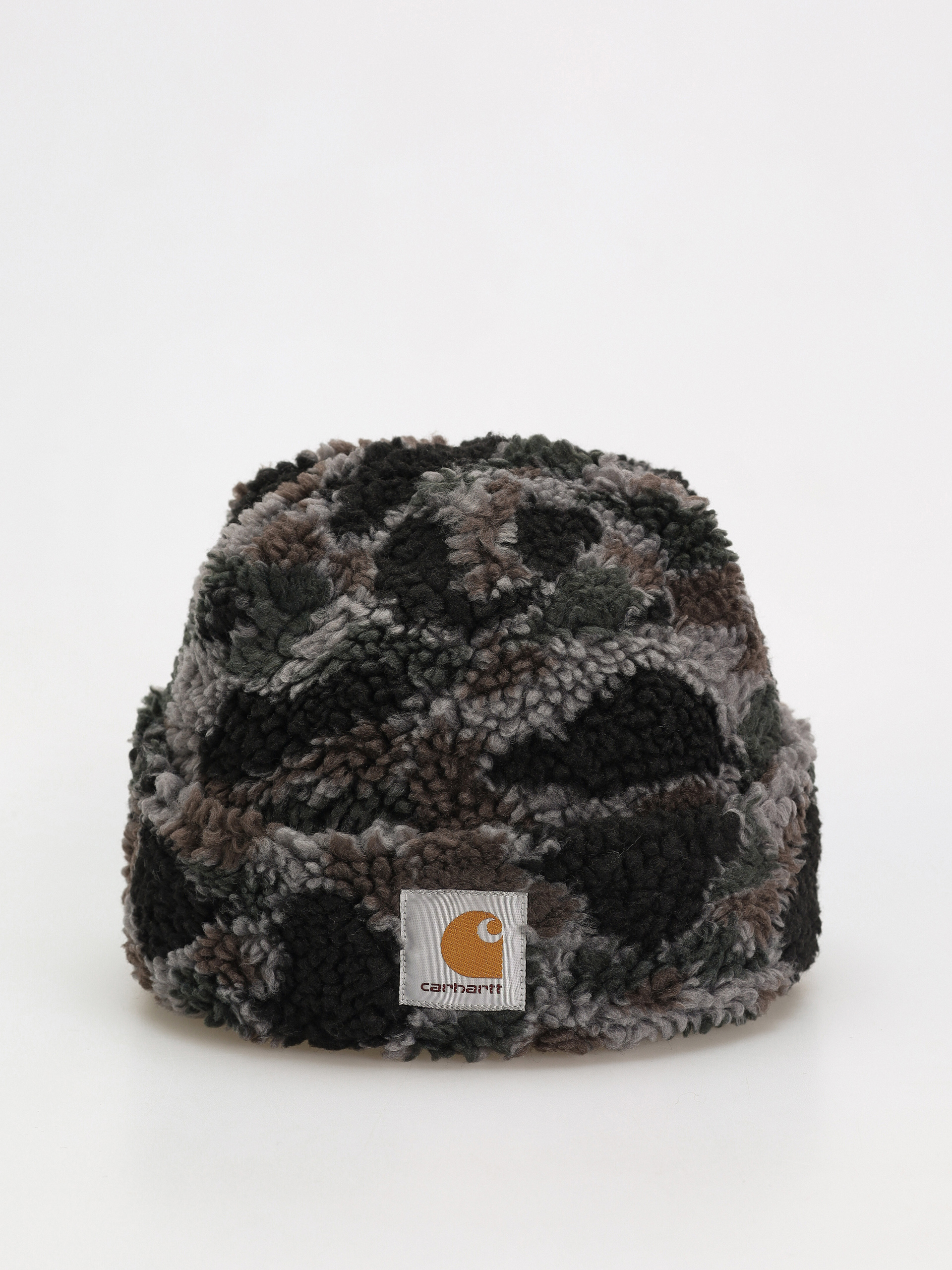 Czapka zimowa Carhartt WIP Prentis (camo duck jacquard/grey)