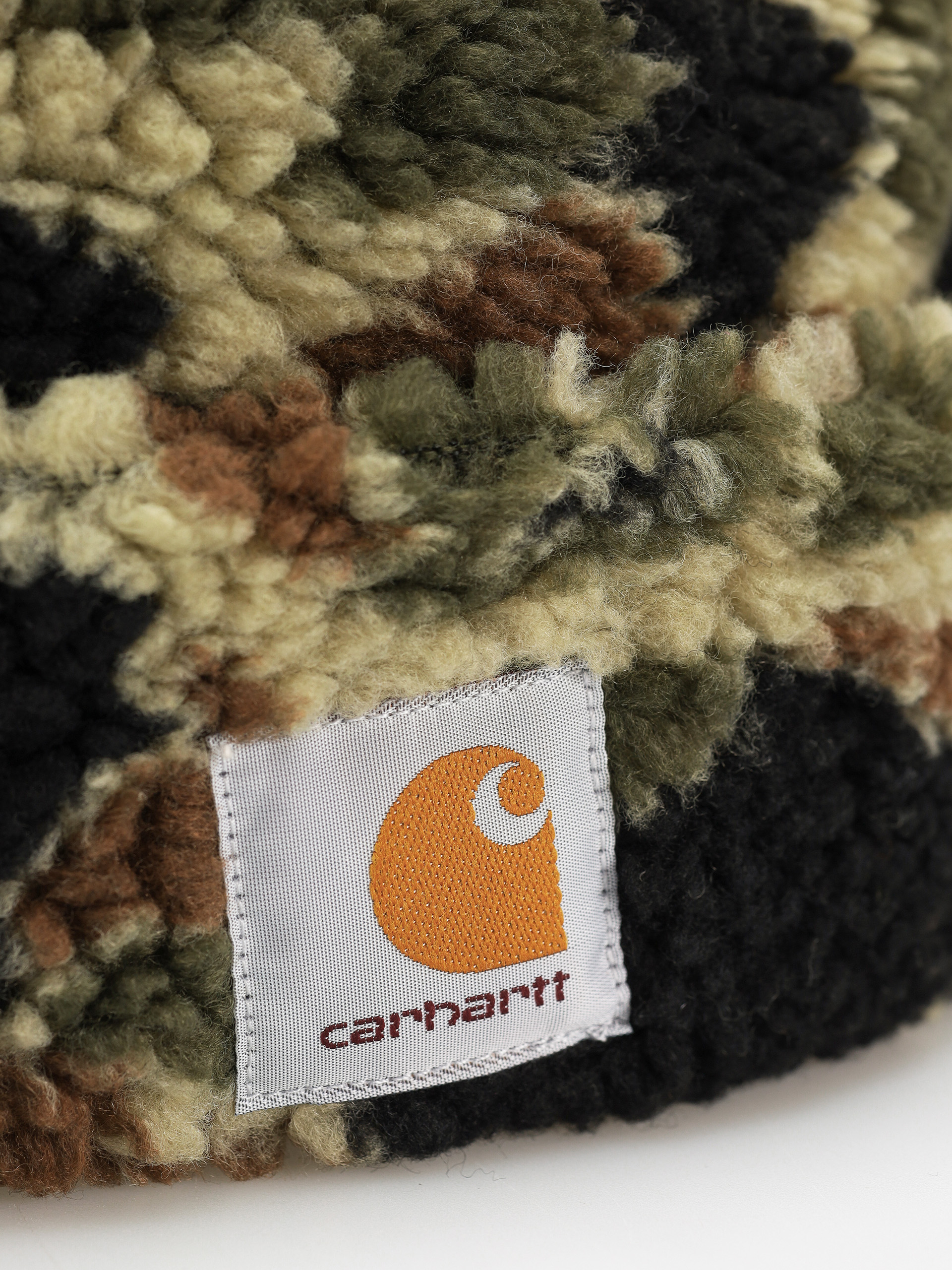 Czapka zimowa Carhartt WIP Prentis (camo duck jacquard/green)