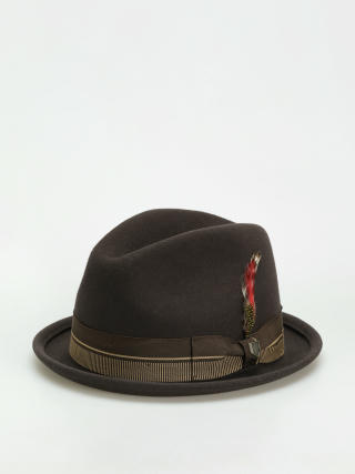 Kapelusz Brixton 20Th Anniversary Gain Fedora (chocolate/gold)