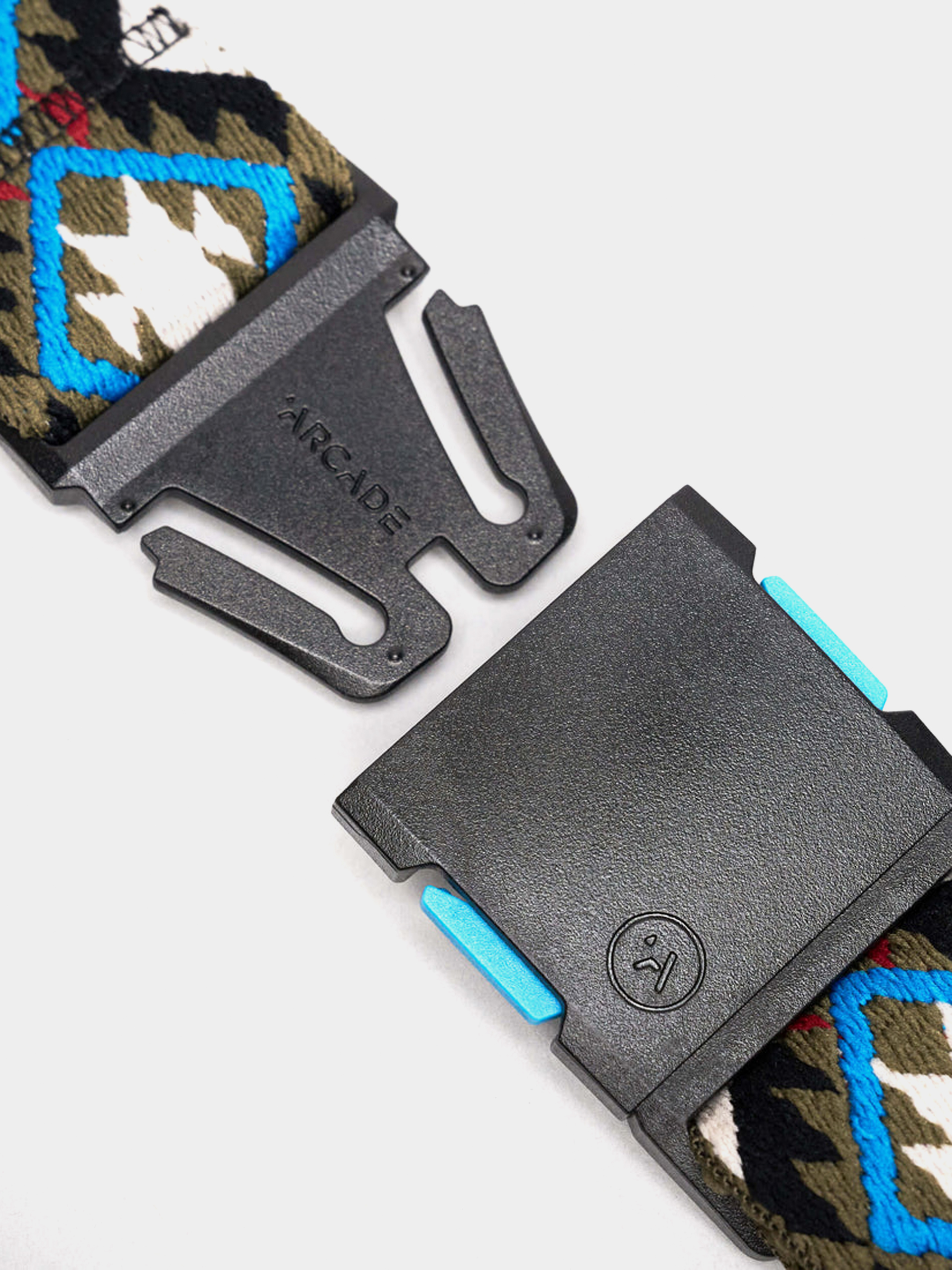 Pasek Arcade Twilight (oat/turquoise)