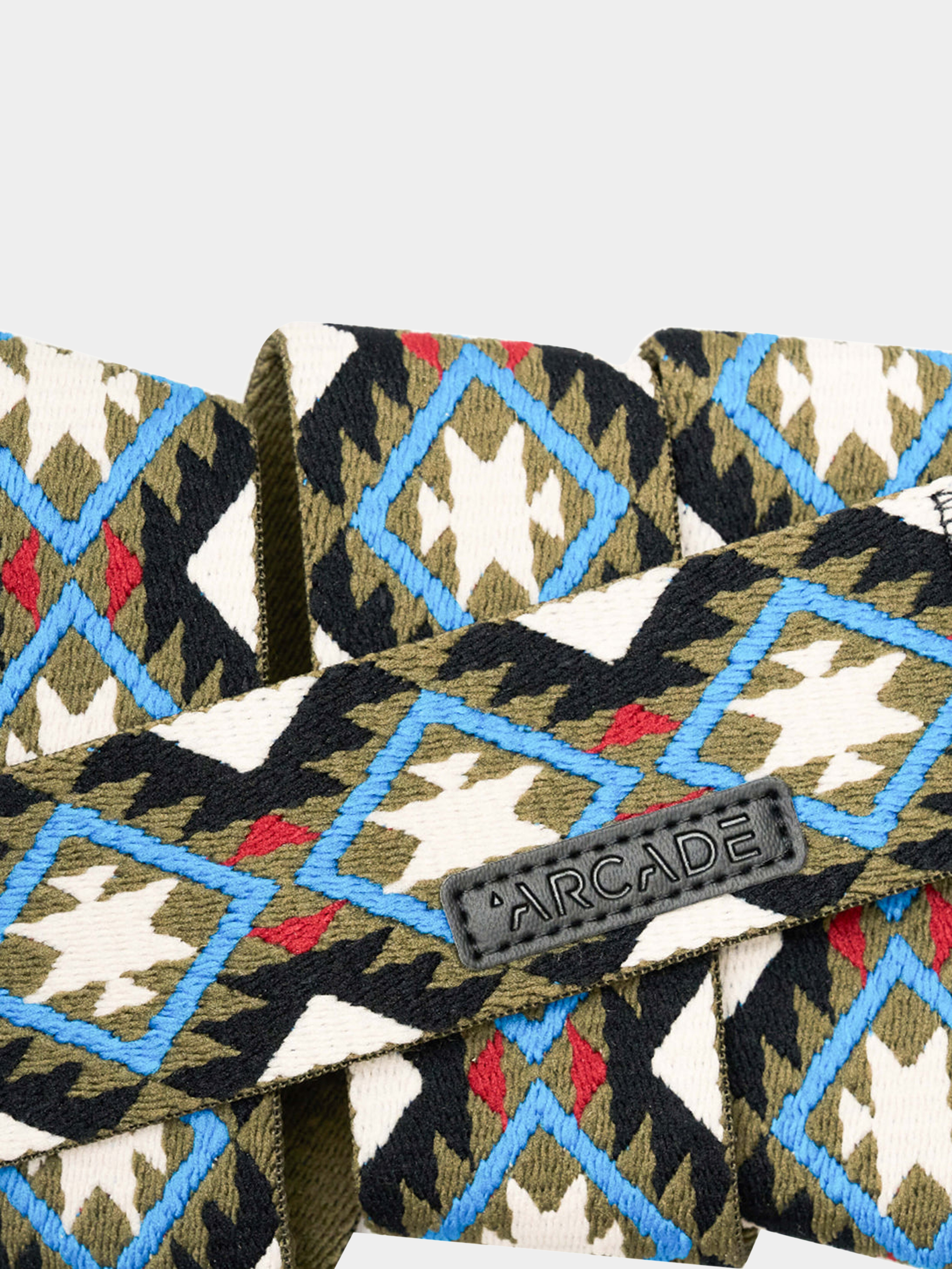 Pasek Arcade Twilight (oat/turquoise)