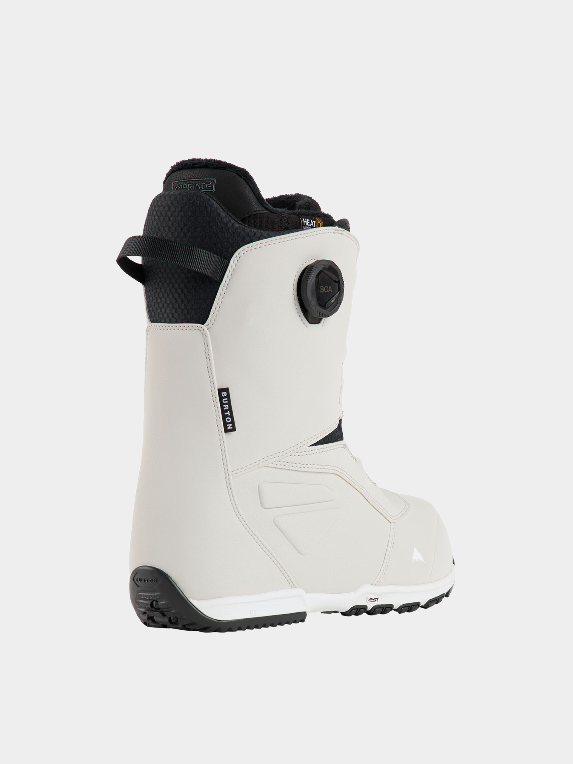 Męskie Buty snowboardowe Burton Ruler Boa (gray cloud)