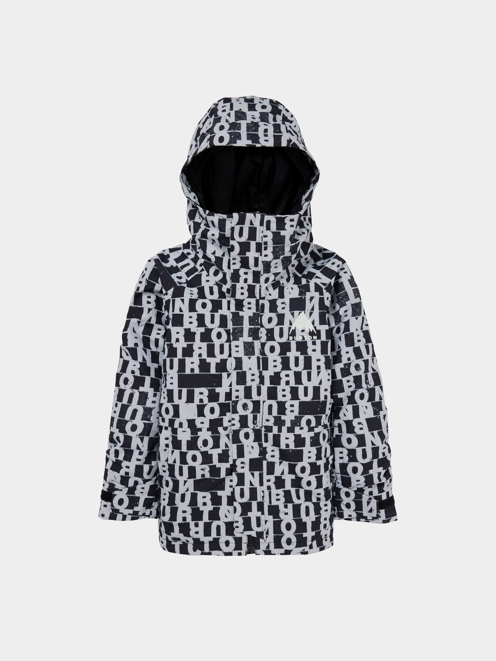 BURTON☆ウエア　キッズ　ジャケット 4T 110 グレー/ブラック BURTON バートン スノーボードウェア キッズ ジャケット KD