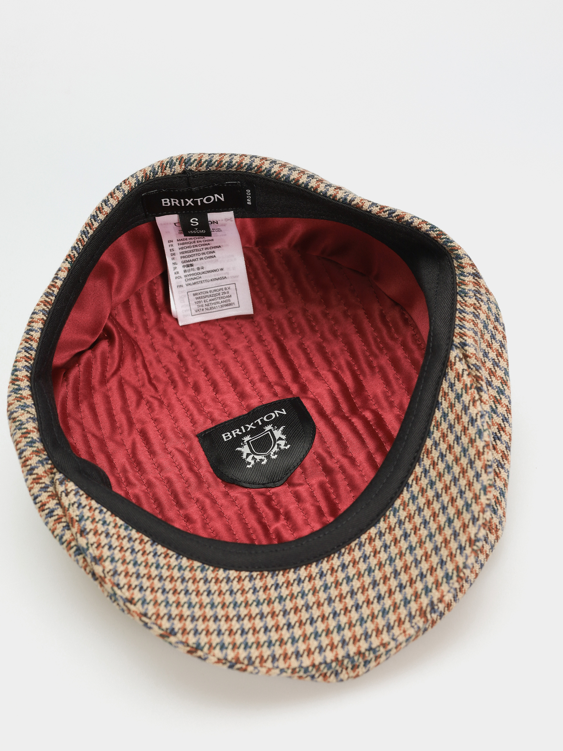 Kaszkiet Brixton Brood Snap Cap (sand/light blue)