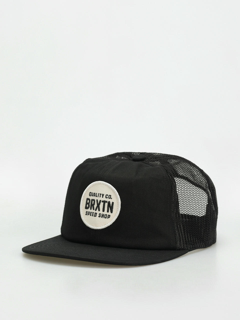 Czapka z daszkiem Brixton Gateway Np Mp Trucker Hat (black/black)