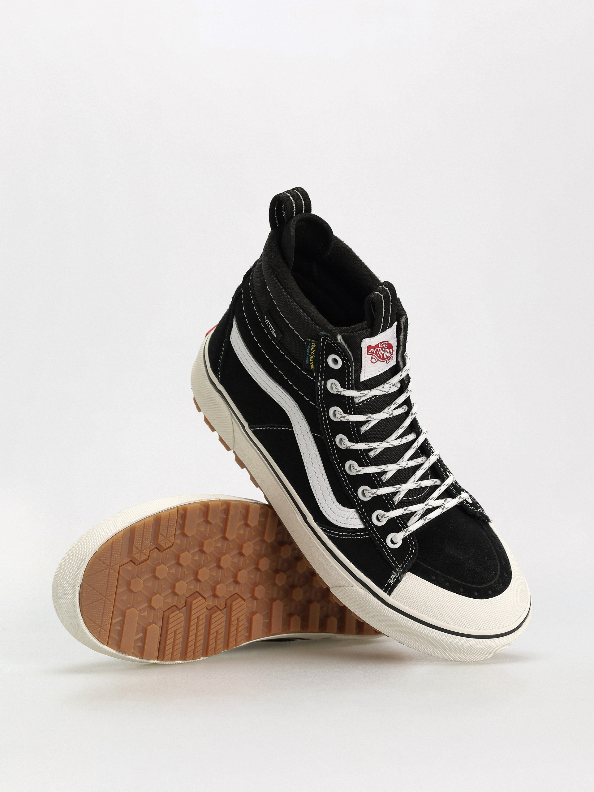 VANS★SK8-HI WATERPROOF★兼用★BLACK/TRUE WHITE Buty Vans Sk8 Hi Waterproof MTE - czarny (black/true white)