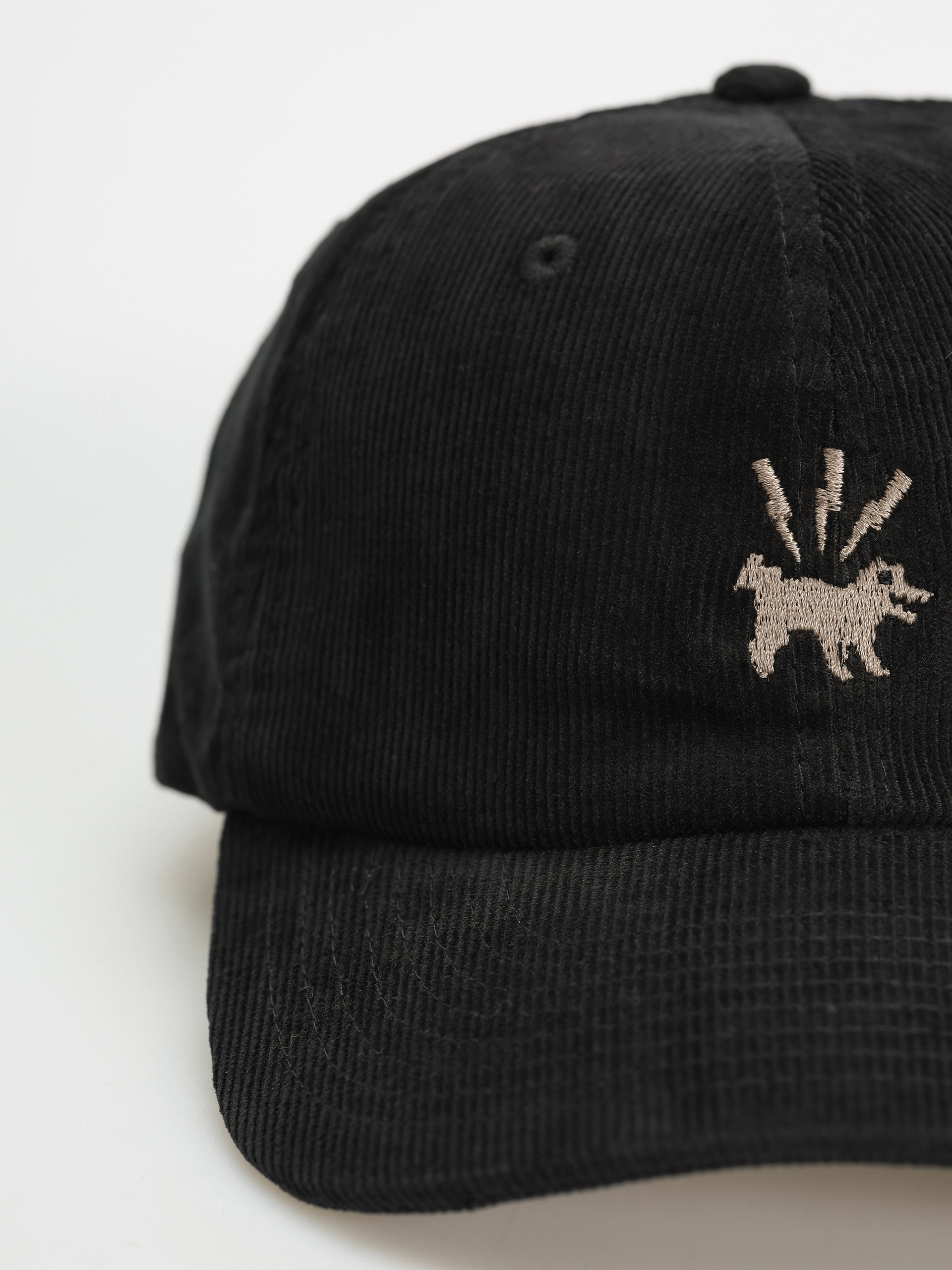 Czapka z daszkiem Malita Ancymon (cord black)