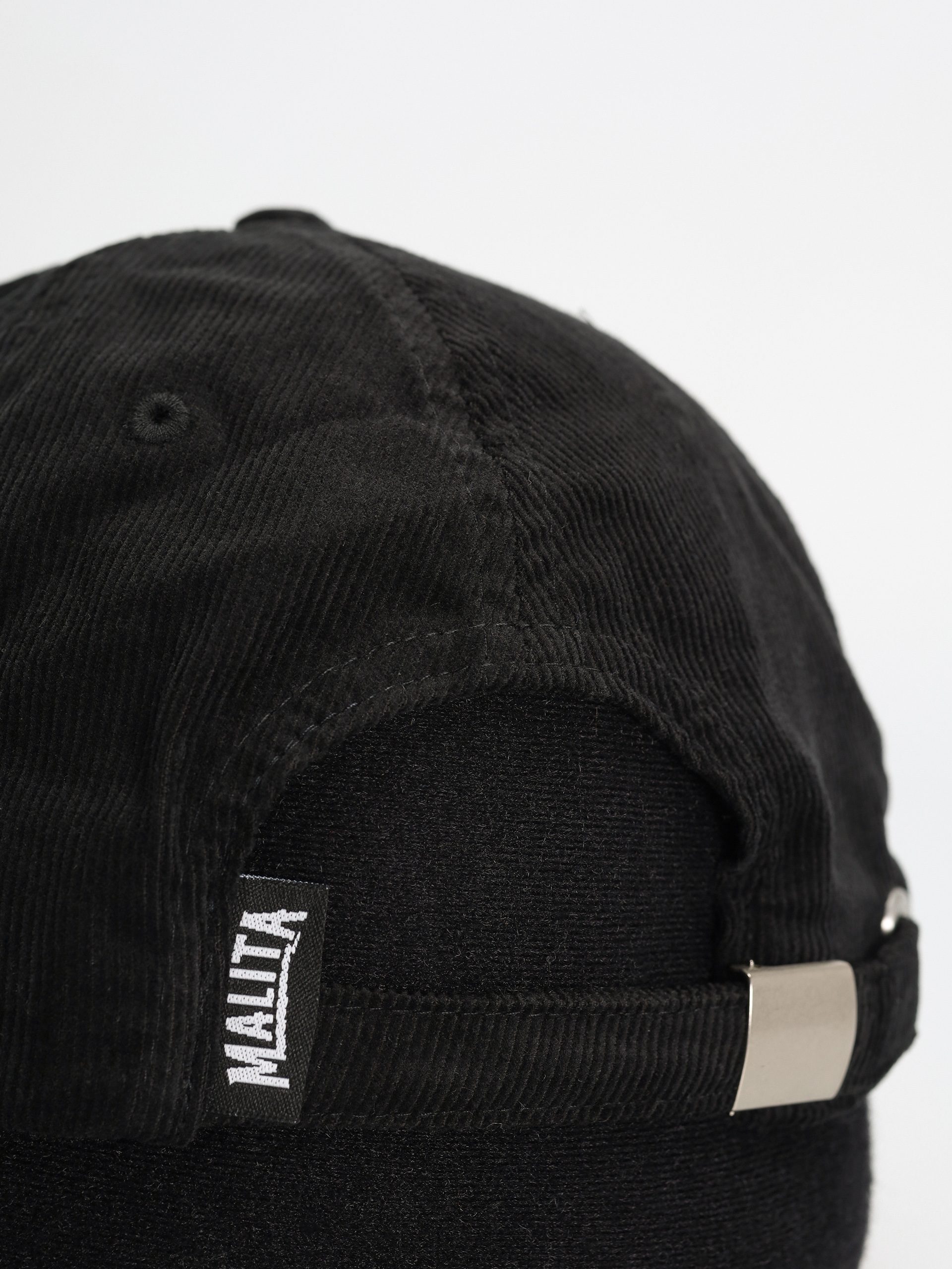 Czapka z daszkiem Malita Ancymon (cord black)