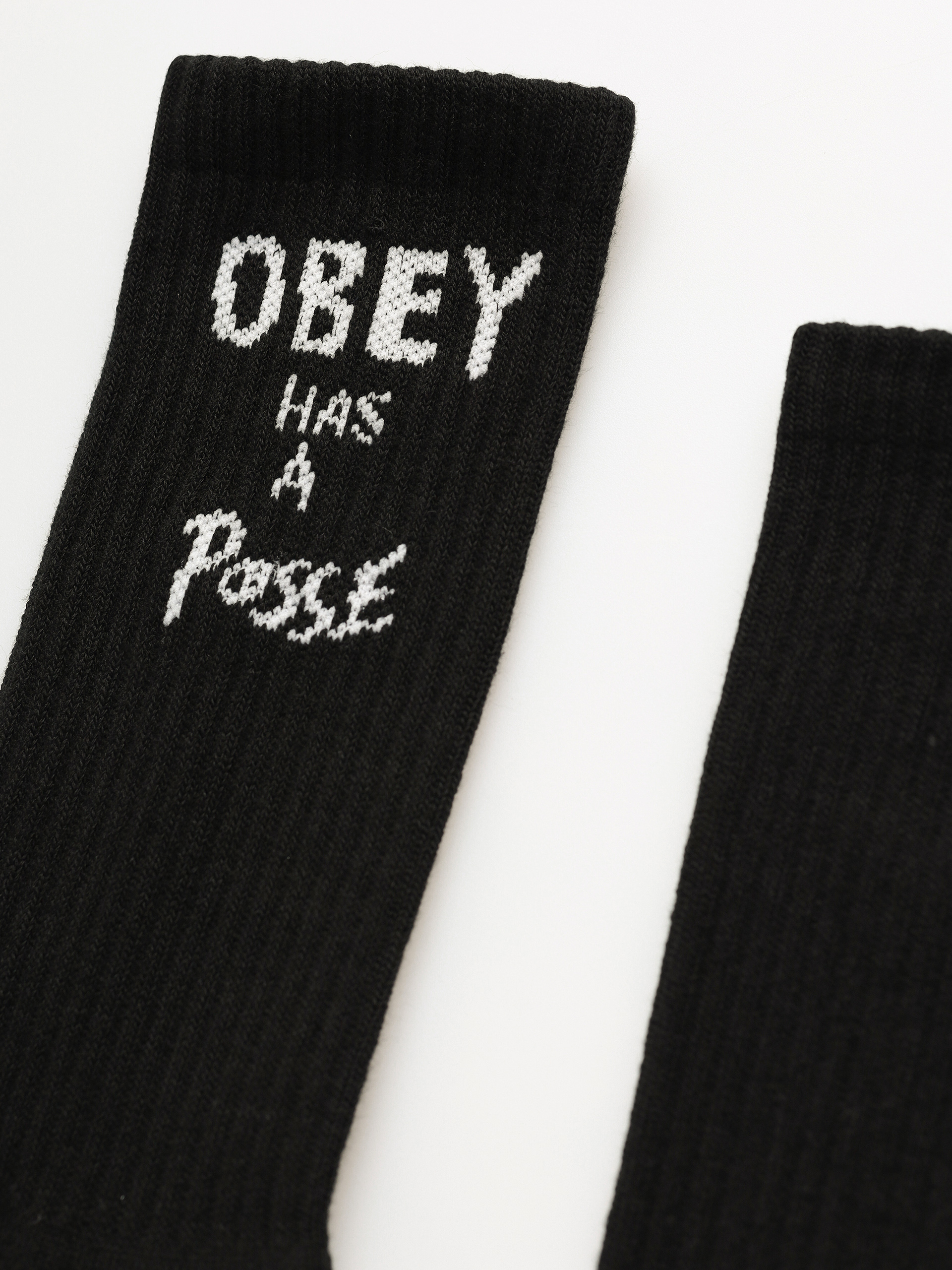 Skarpetki OBEY Has A Posse (black)