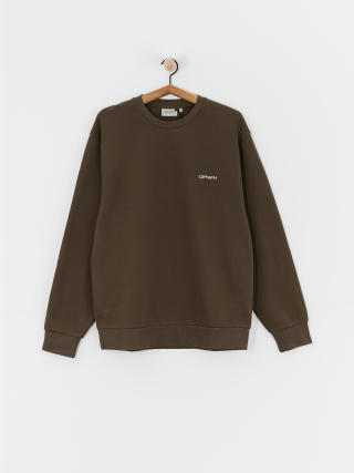 Bluza Carhartt WIP Script Embroidery (cypress/white)