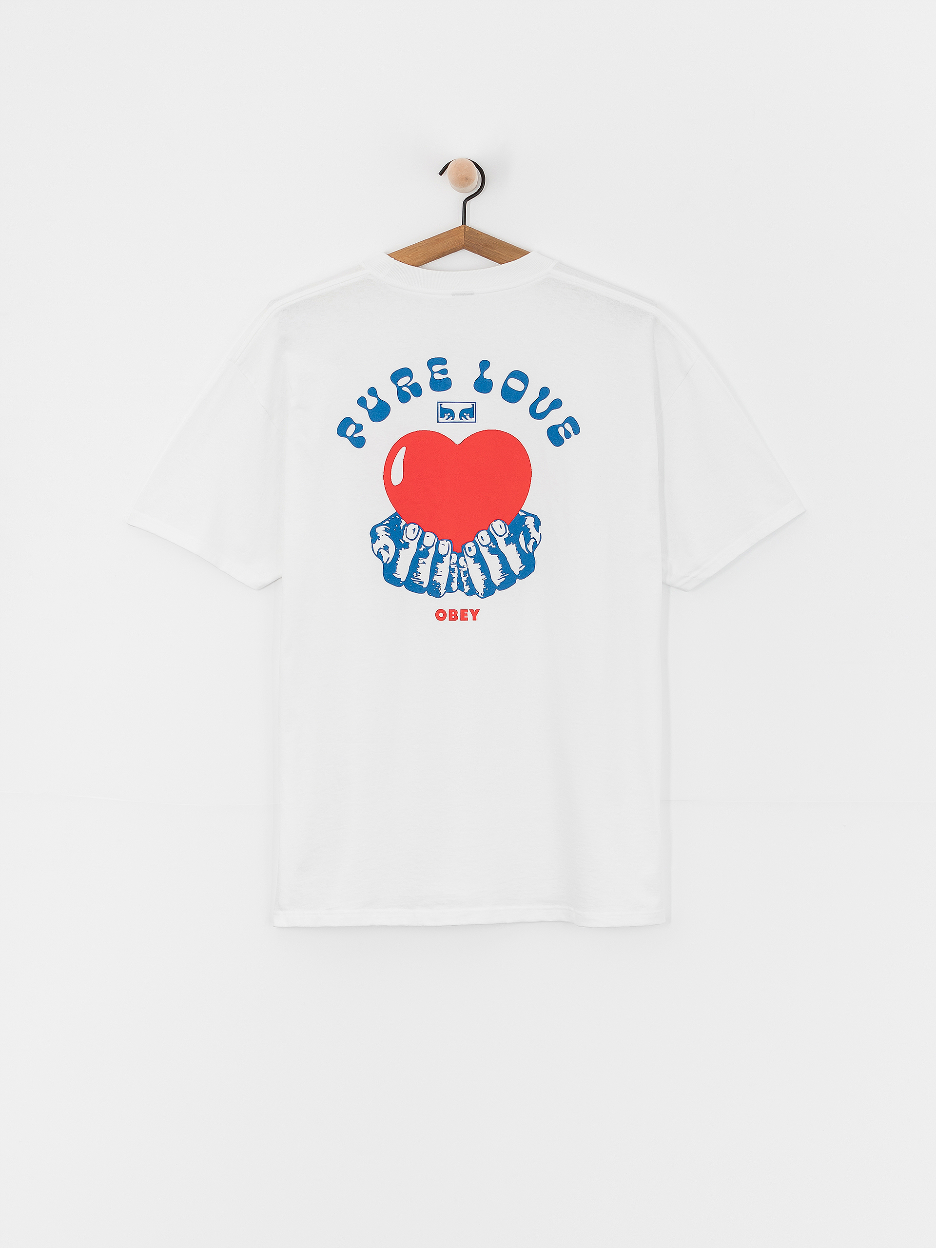 T-shirt OBEY Pure Love (white)