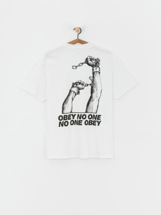 T-shirt OBEY No One Obey (white)