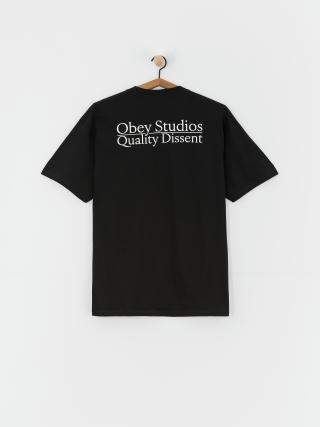 T-shirt OBEY Studios Quality Dissent (black)